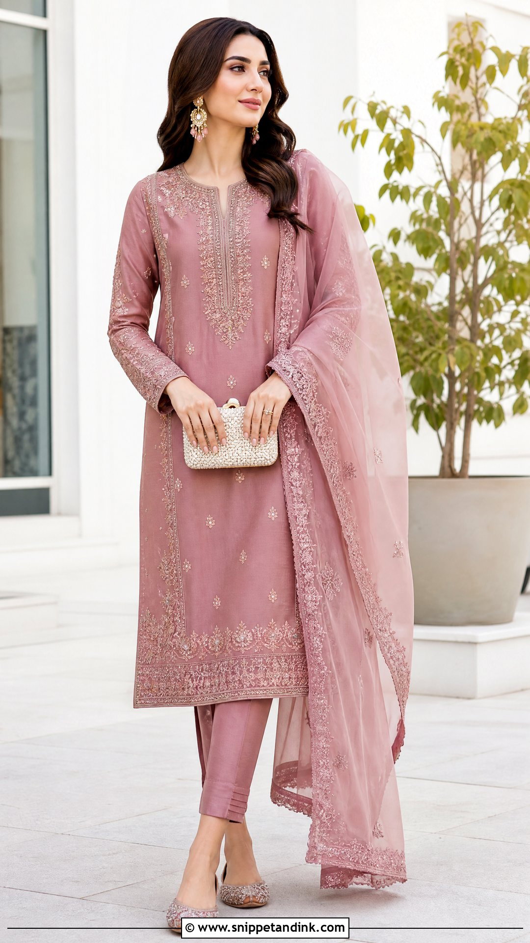 Straight Cut Punjabi Wedding Suit - Snippet and Ink - 20 Punjabi Wedding Suit Women Ideas