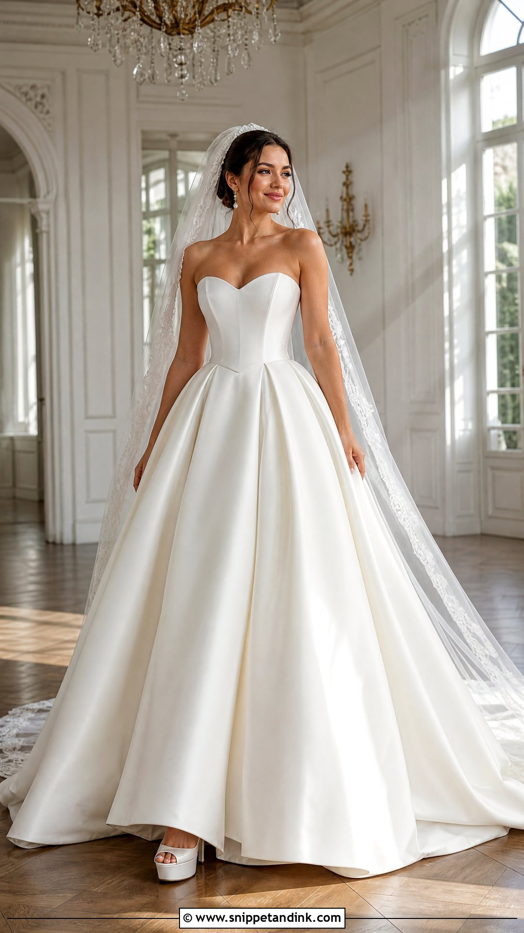 Strapless Ball Gown Wedding Dress - Snippet and Ink - 25 Wedding Dresses 2026 Bride