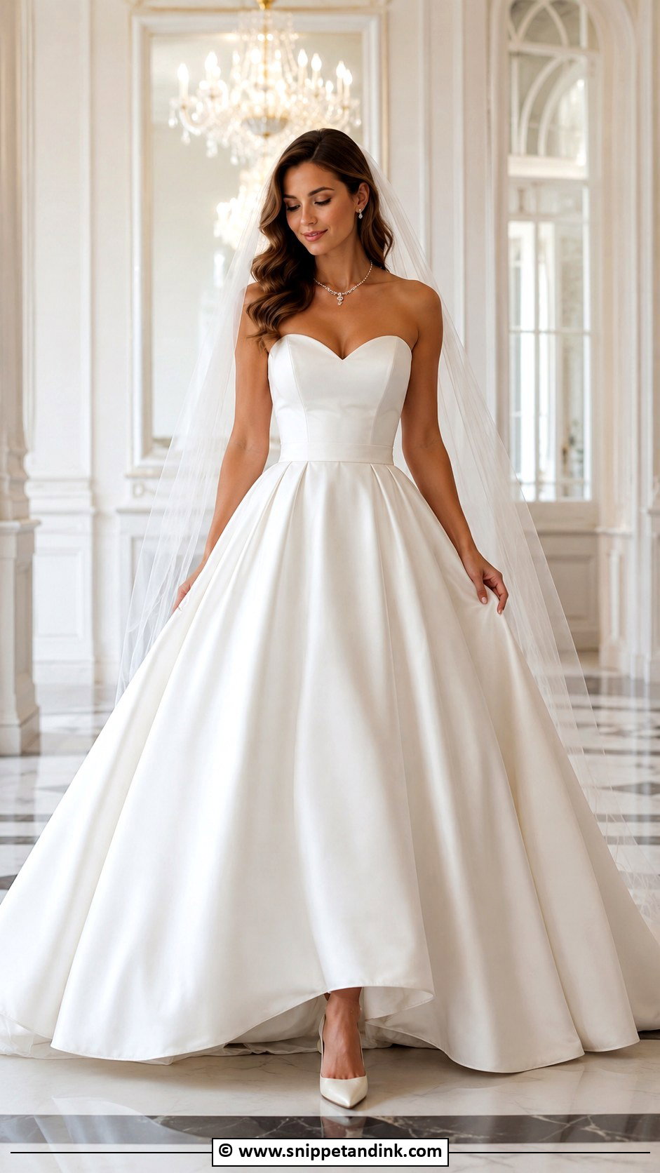 Strapless Ball Gown Wedding Dress - Snippet and Ink - 30 Wedding Dresses Ball Gown