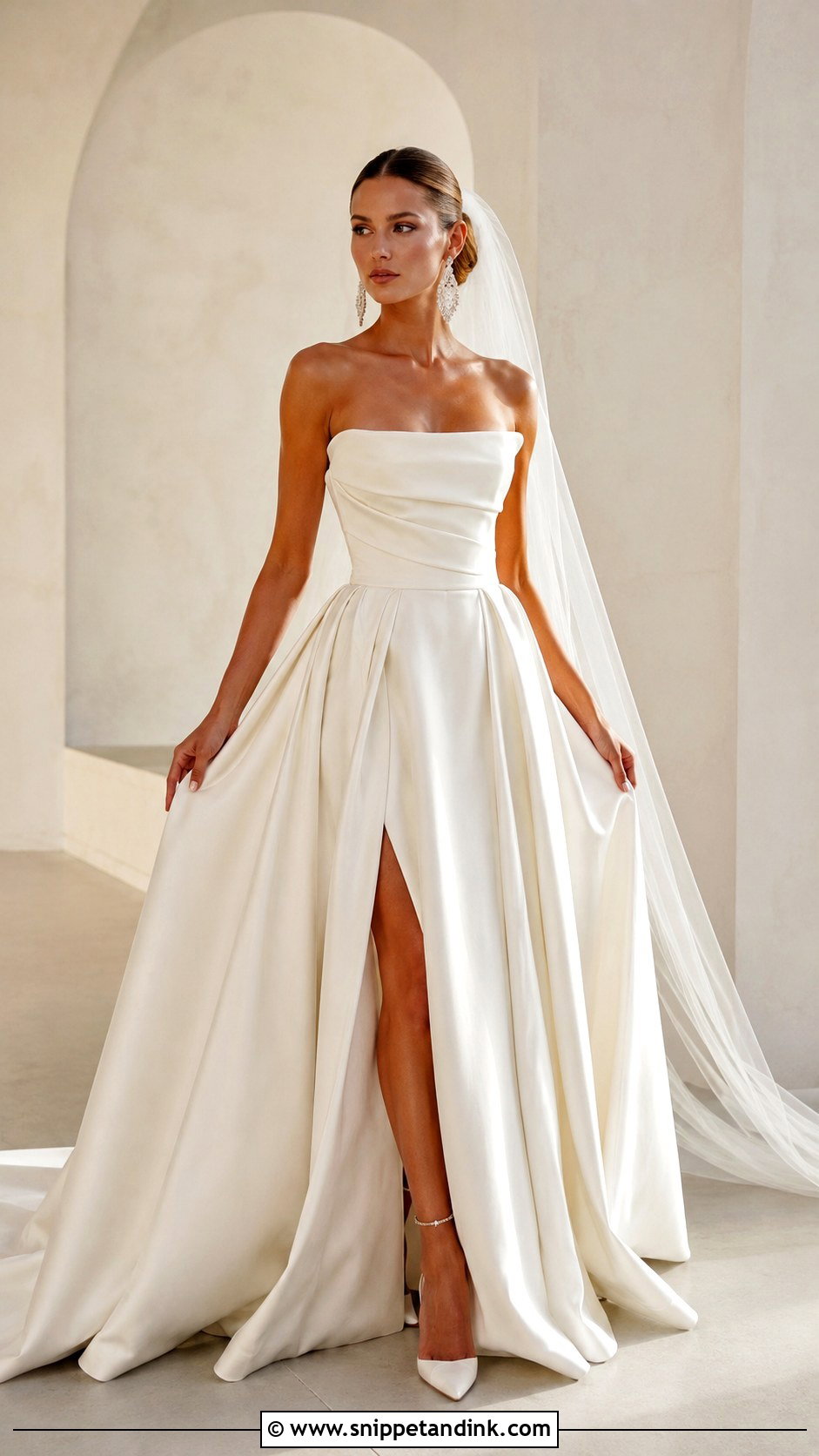 Strapless Bridal Dress - Snippet and Ink - 25 Bridal Dresses 2025
