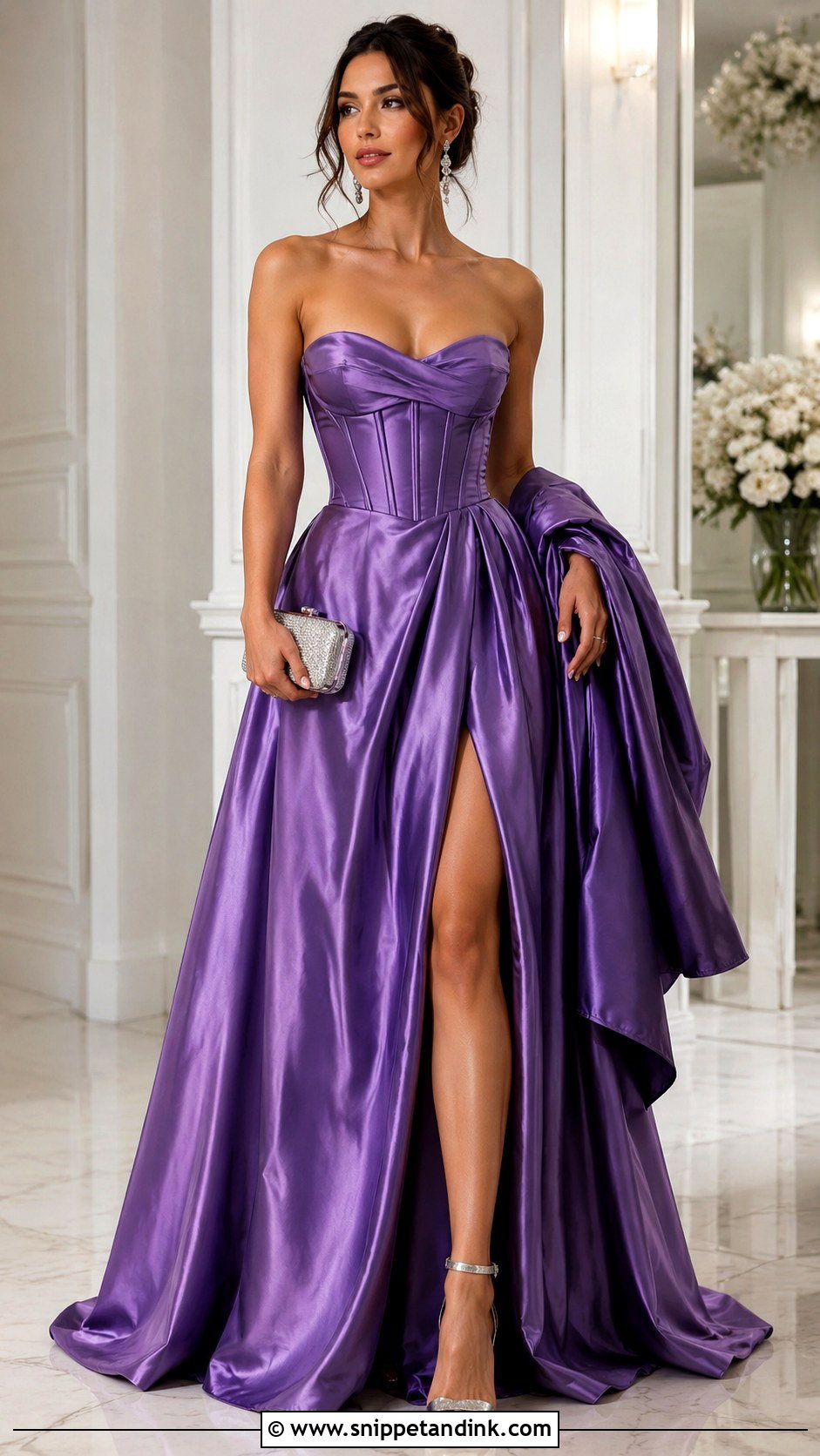Strapless Corset Ballgown - Snippet and Ink - 20 Corset Ballgown Ideas
