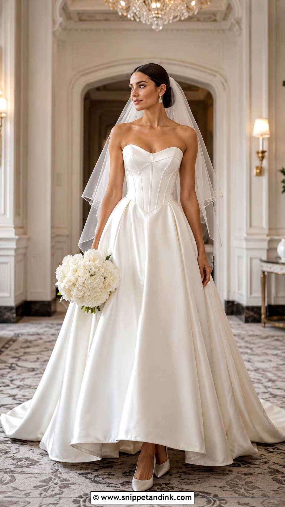 Strapless Corset Couture Wedding Dress - Snippet and Ink - 20 Hey Couture Wedding Dress Ideas