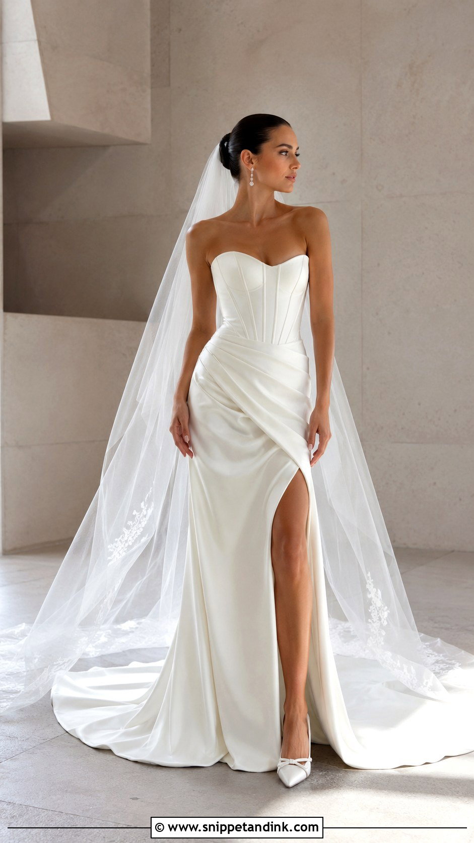 Strapless Corset Marriage Gown - Snippet and Ink - 20 Marriage Gown Ideas