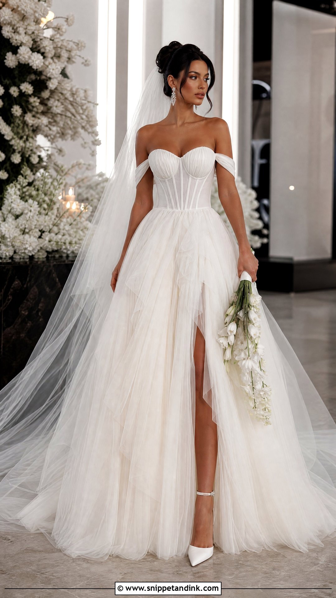Strapless Corset Wedding Gown - Snippet and Ink - 20 Gowns Dresses for Wedding