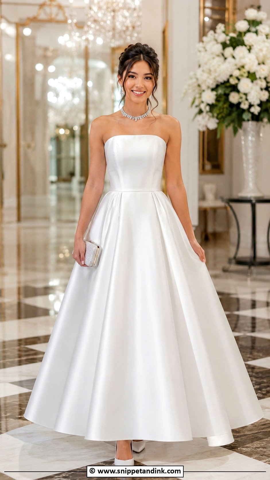 Strapless Debut Dress - Snippet and Ink - 25 Debut Dress Ideas