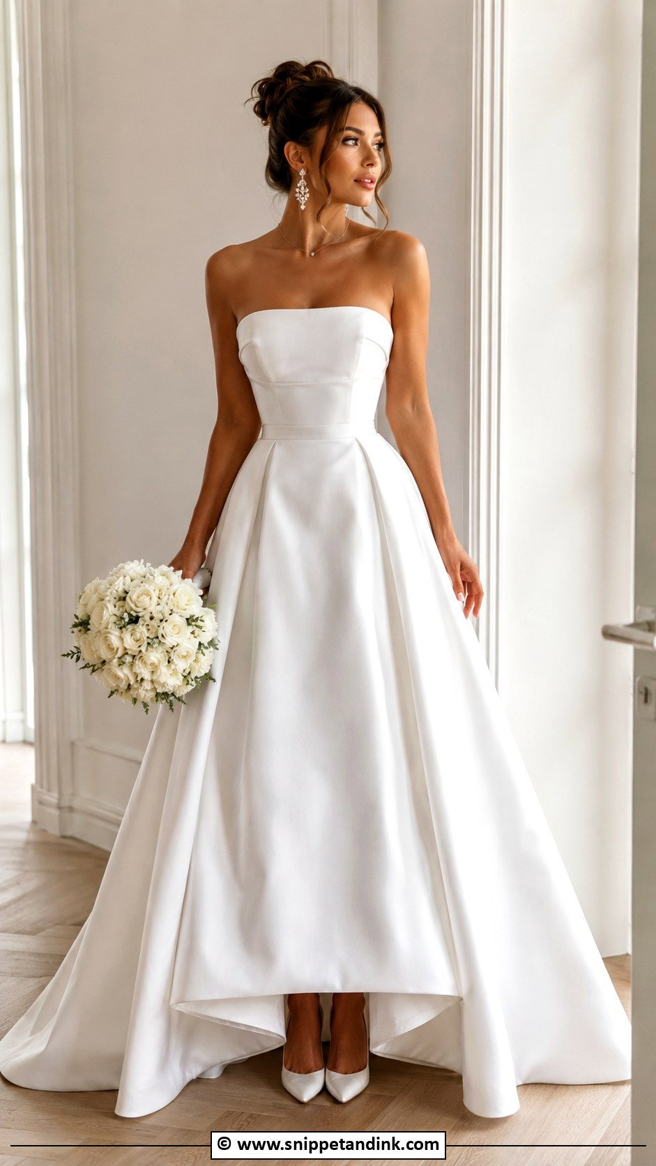 Strapless Marriage Dress - Snippet and Ink - 25 Marriage Dresses for Women