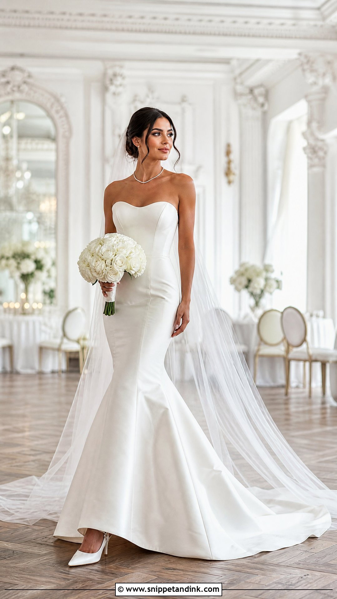 Strapless Mermaid Wedding Dress - Snippet and Ink - 20 Dream Wedding Dresses Mermaid