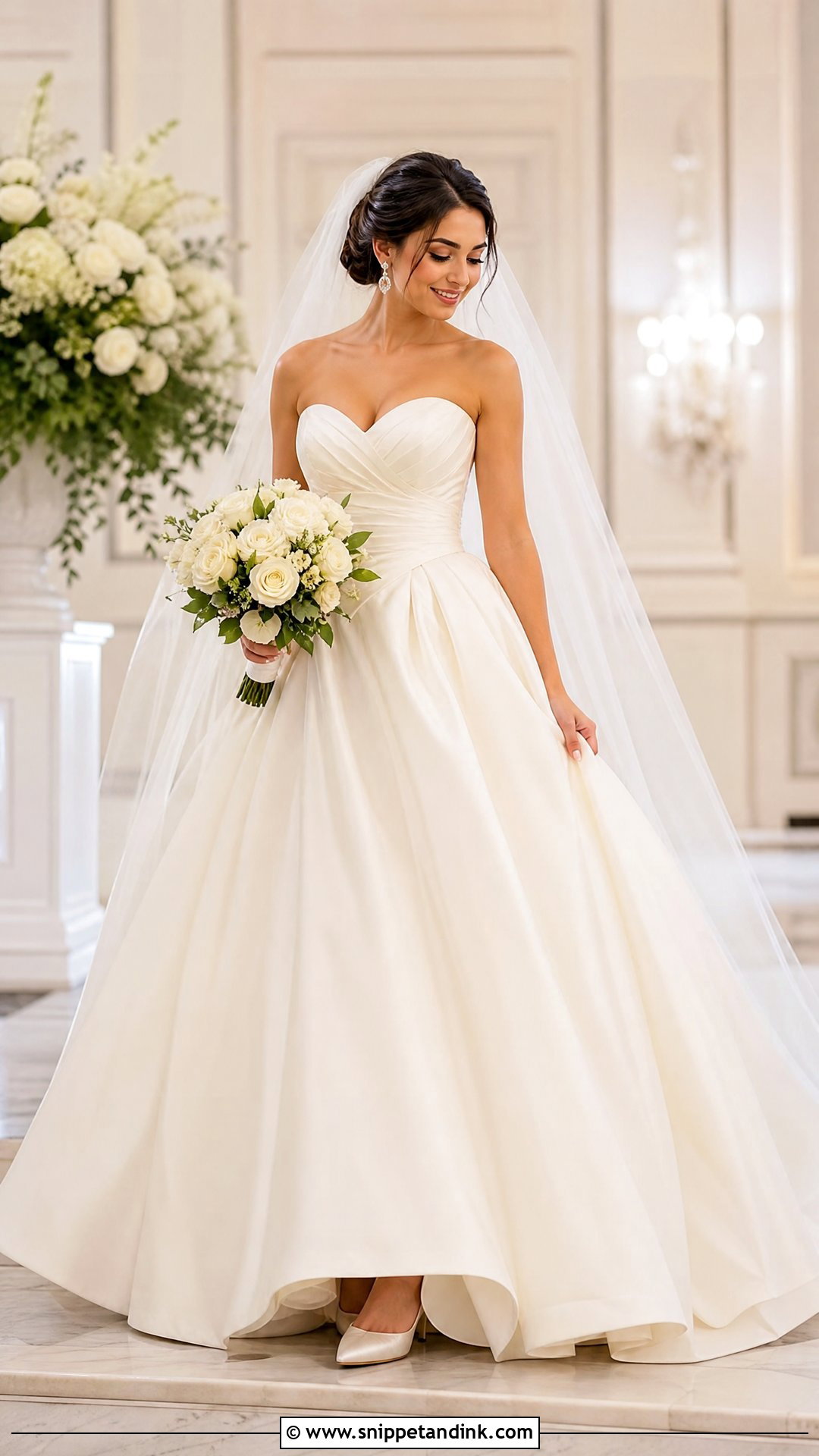 Strapless Princess Bride Dress - Snippet and Ink - 25 Princess Bride Dress Ideas