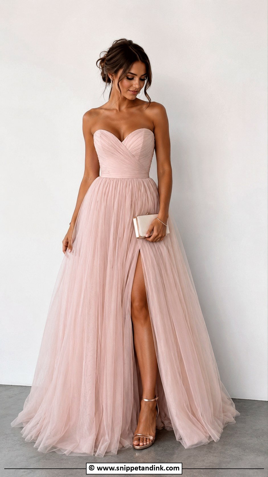 Strapless Princess Gown - Snippet and Ink - 35 Princess Gown Ideas
