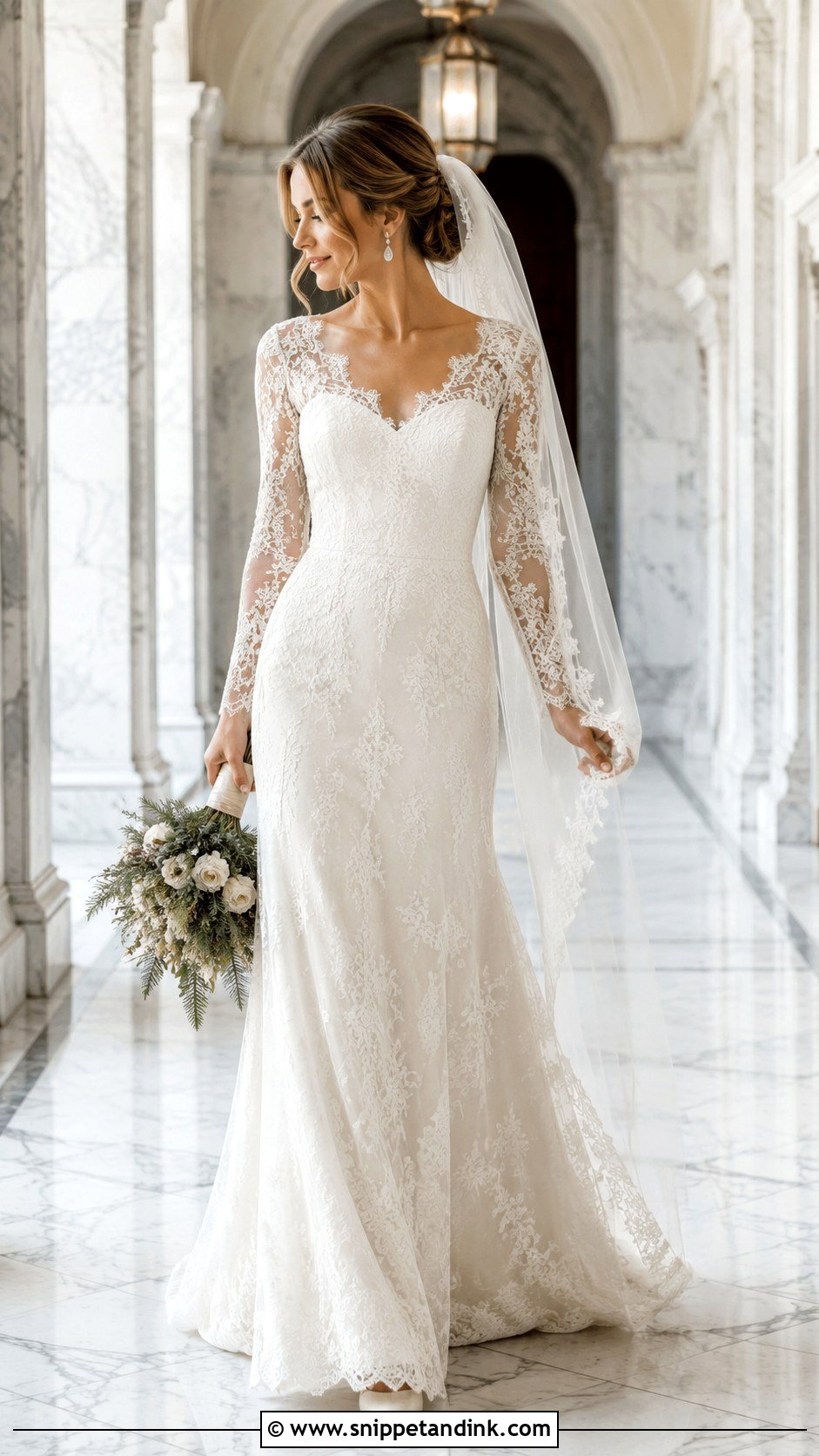 Strapless Satin Wedding Dress - Snippet and Ink - 30 Fancy Wedding Dresses