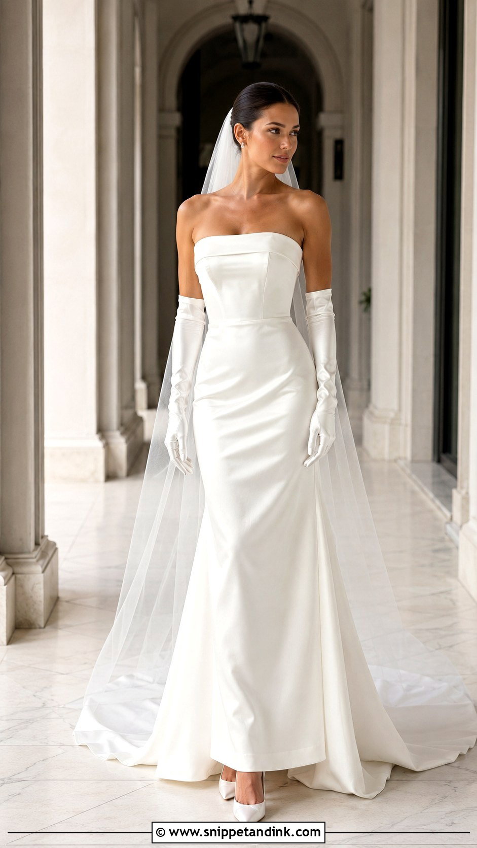 Strapless Structured Wedding Dress - Snippet and Ink - 25 Structured Wedding Dress Ideas