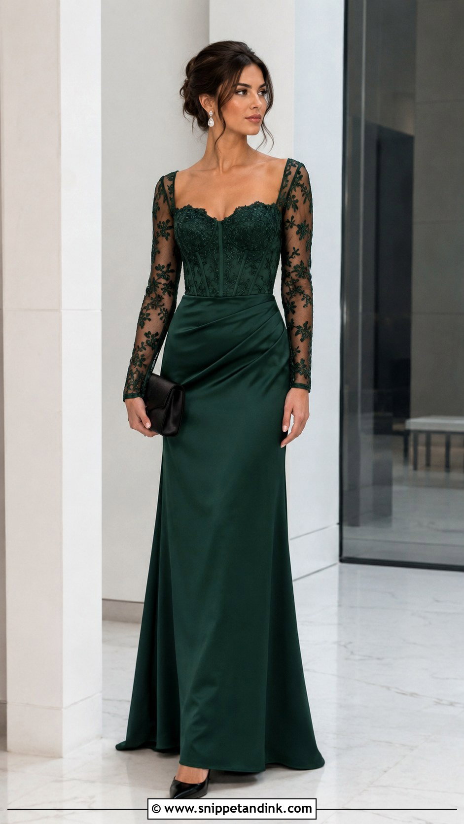 Strapless Sweetheart Corset Flare Gown - Snippet and Ink - 20 Corset Flare Gown Ideas