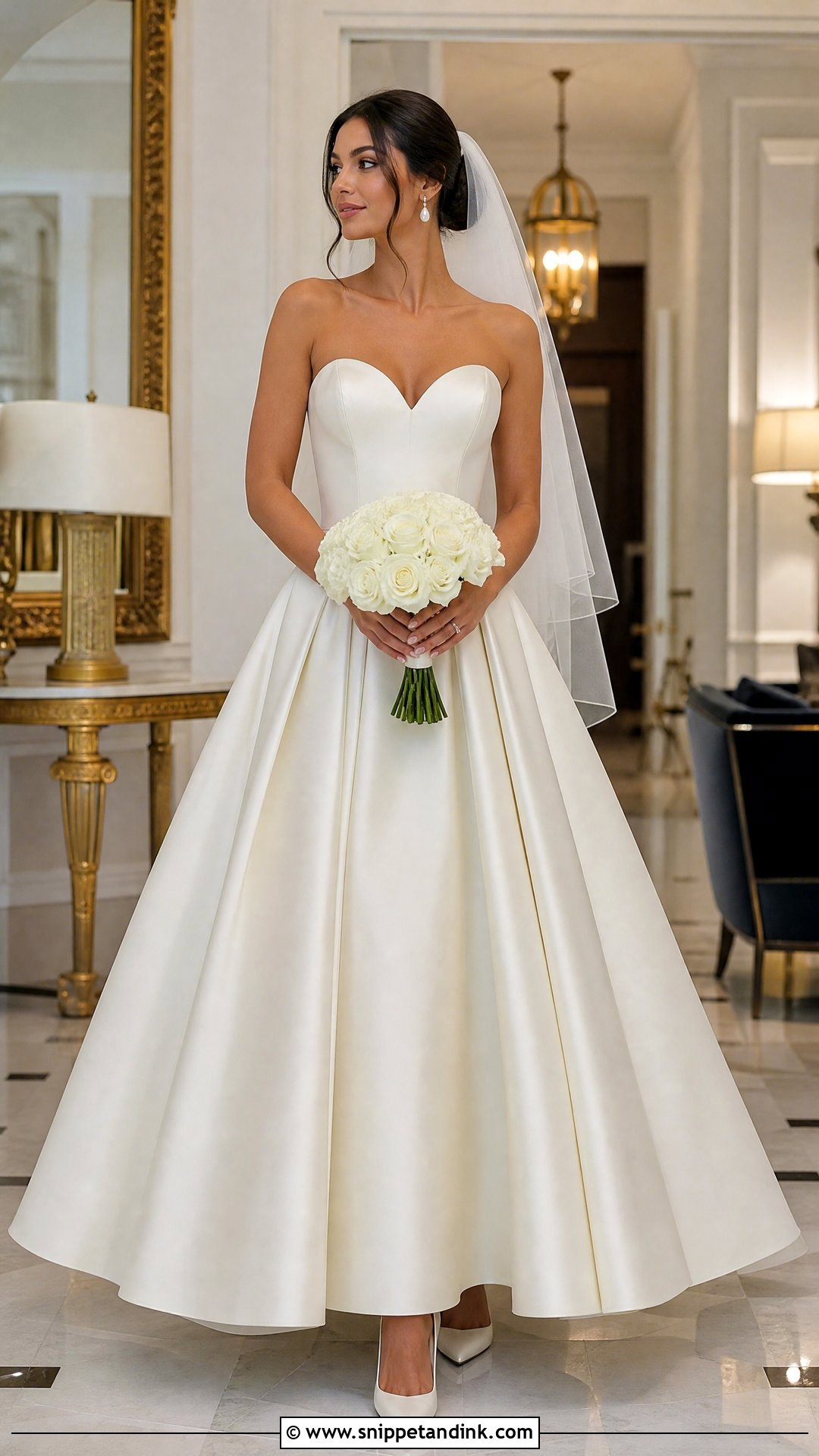 Strapless Sweetheart Neckline A Line Wedding Dress - Snippet and Ink - 20 Sweet Heart Neckline Wedding Dress Aline Ideas