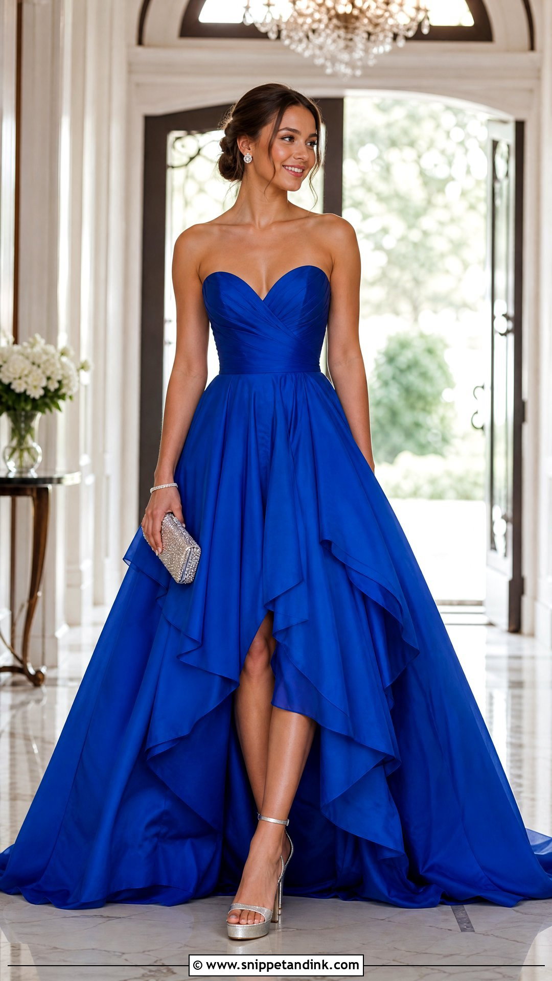 Strapless Sweetheart Neckline Prom Ball Gown - Snippet and Ink - 20 Strapless Sweetheart Neckline Ideas