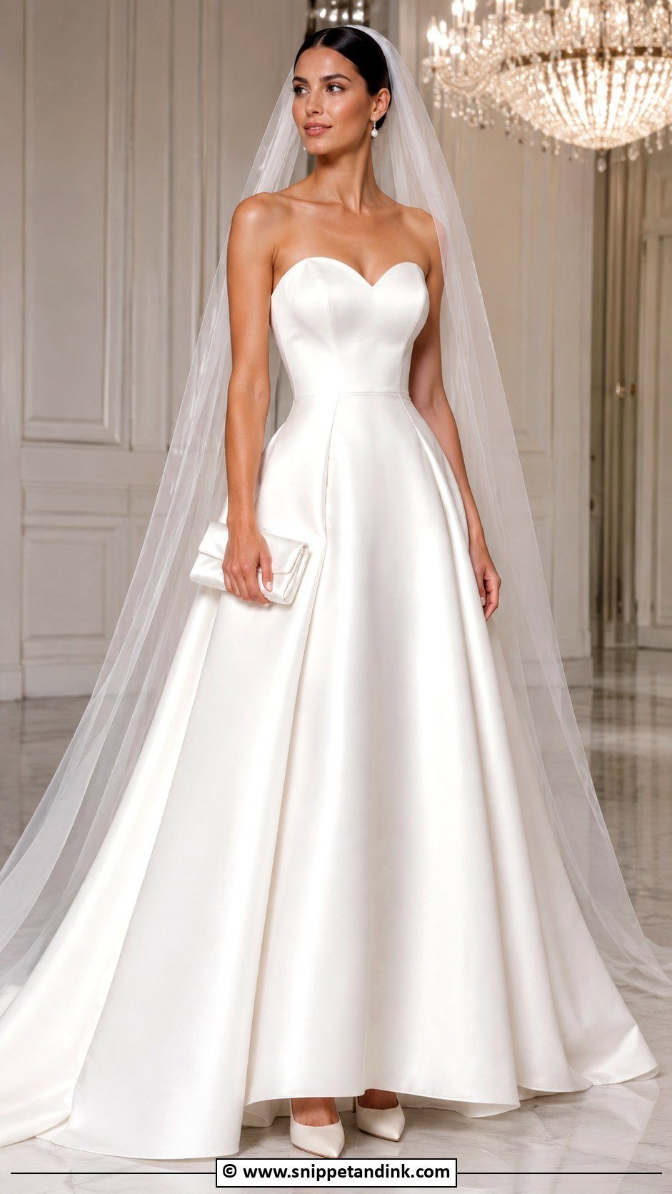 Strapless Sweetheart Wedding Dress - Snippet and Ink - 25 Classic Timeless Classy Wedding Dress Ideas