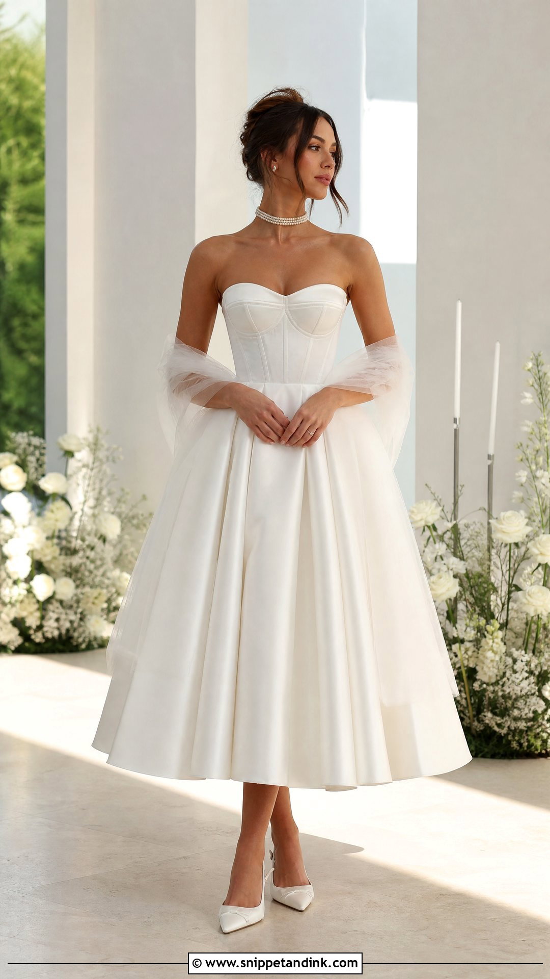 Strapless Teacup Wedding Dress - Snippet and Ink - 20 Teacup Wedding Dress Ideas