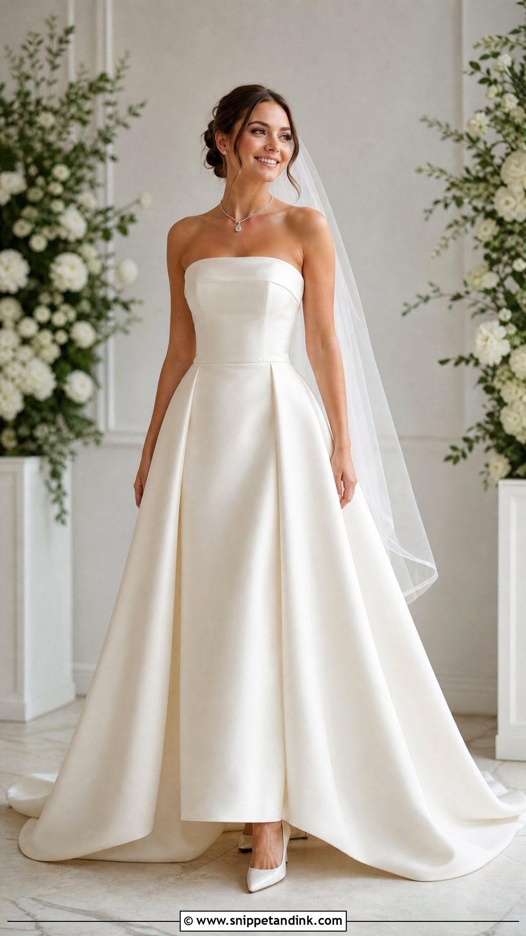 Strapless Wedding Dress - Snippet and Ink - 25 Different Wedding Dresses