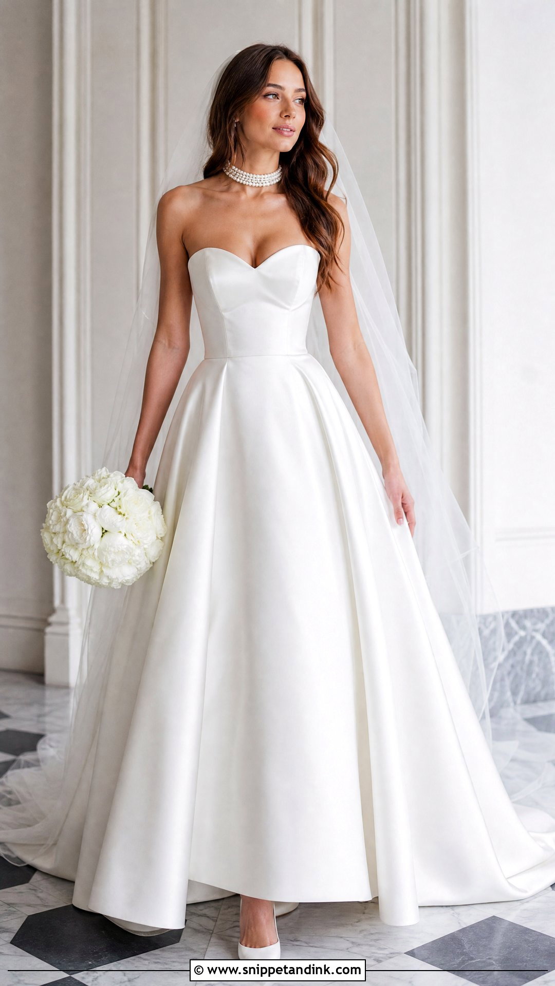 Strapless Wedding Dress - Snippet and Ink - 25 Wedding Dresses for Women