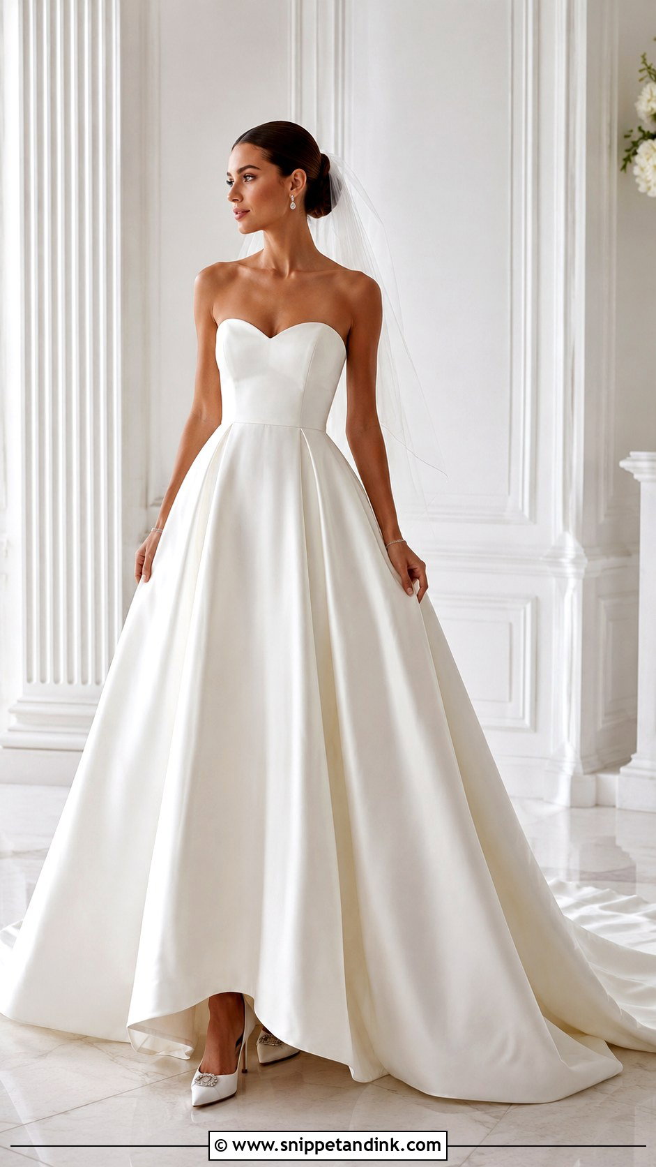 Strapless Wedding Dress - Snippet and Ink - 25 Wedding Dresses Gown