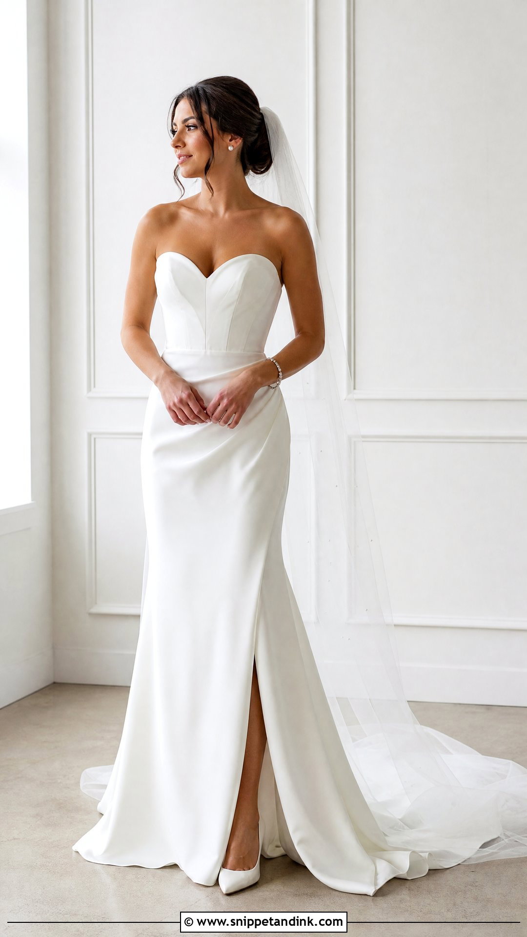 Strapless Wedding Dress Description - Snippet and Ink - 25 Wedding Dress Description Ideas