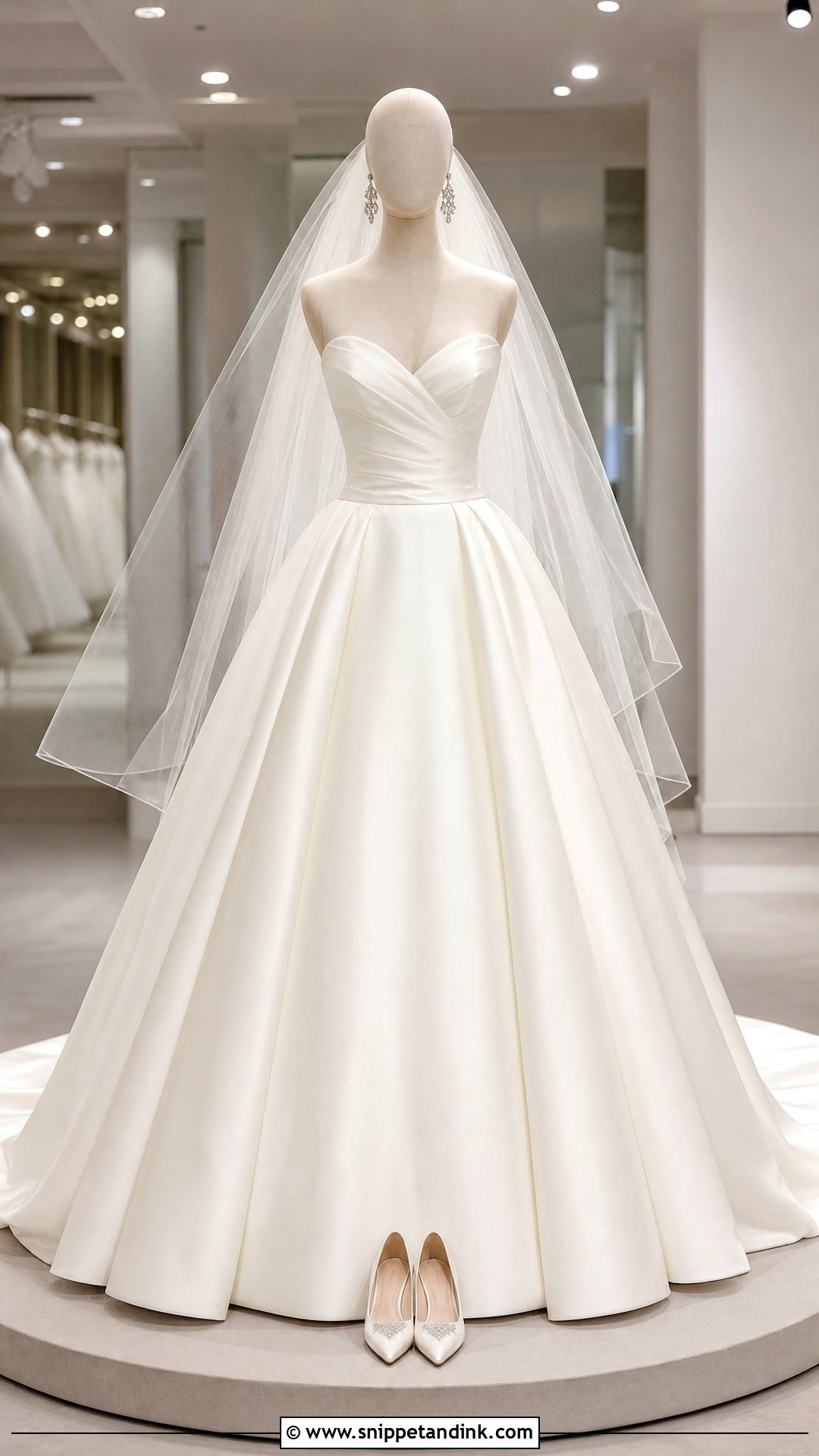 Strapless Wedding Dress on Mannequin - Snippet and Ink - 20 Wedding Dress on Mannequin Ideas