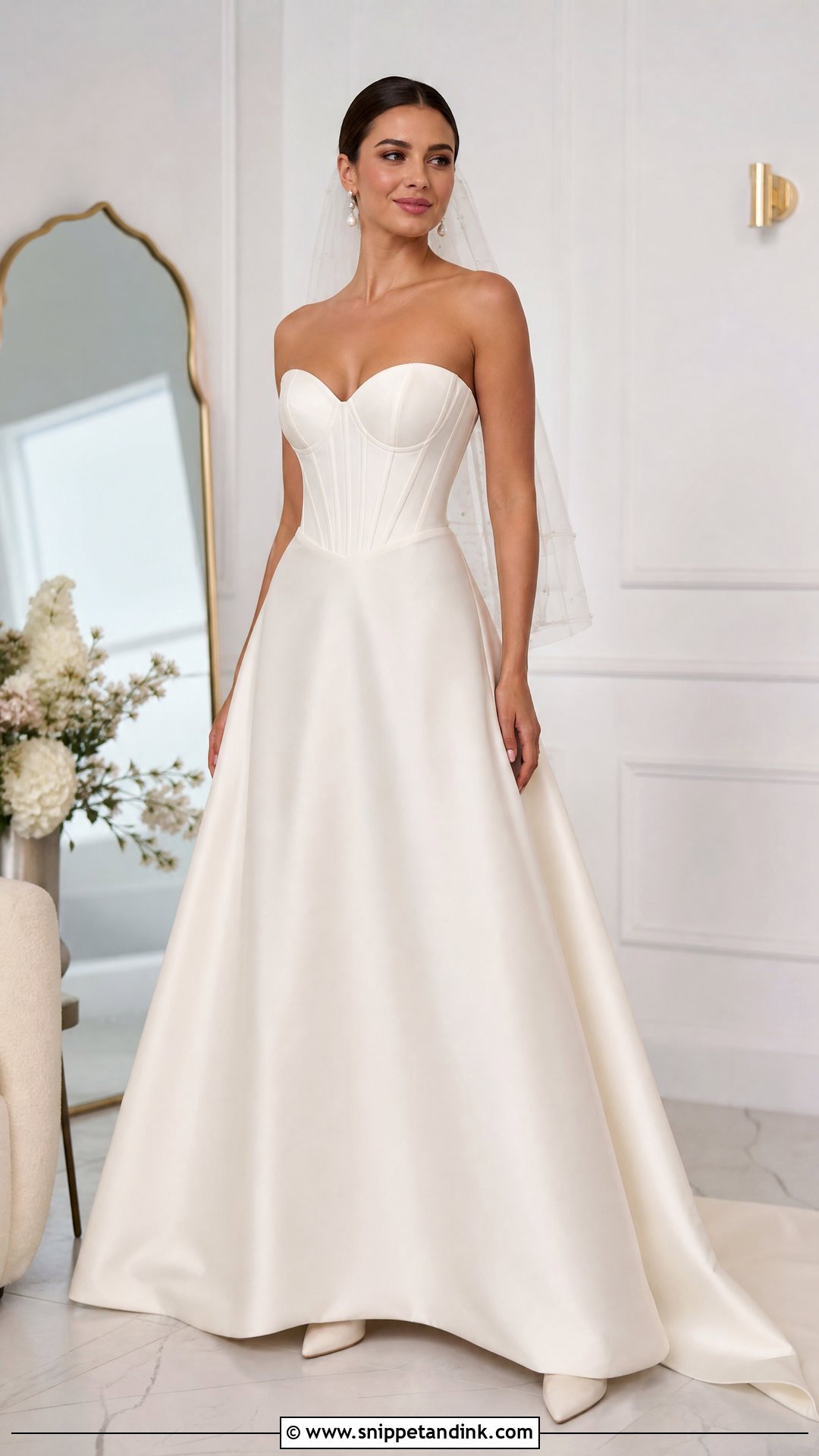 Strapless Wedding Dress with Boning - Snippet and Ink - 20 Wedding Dress with Boning Ideas