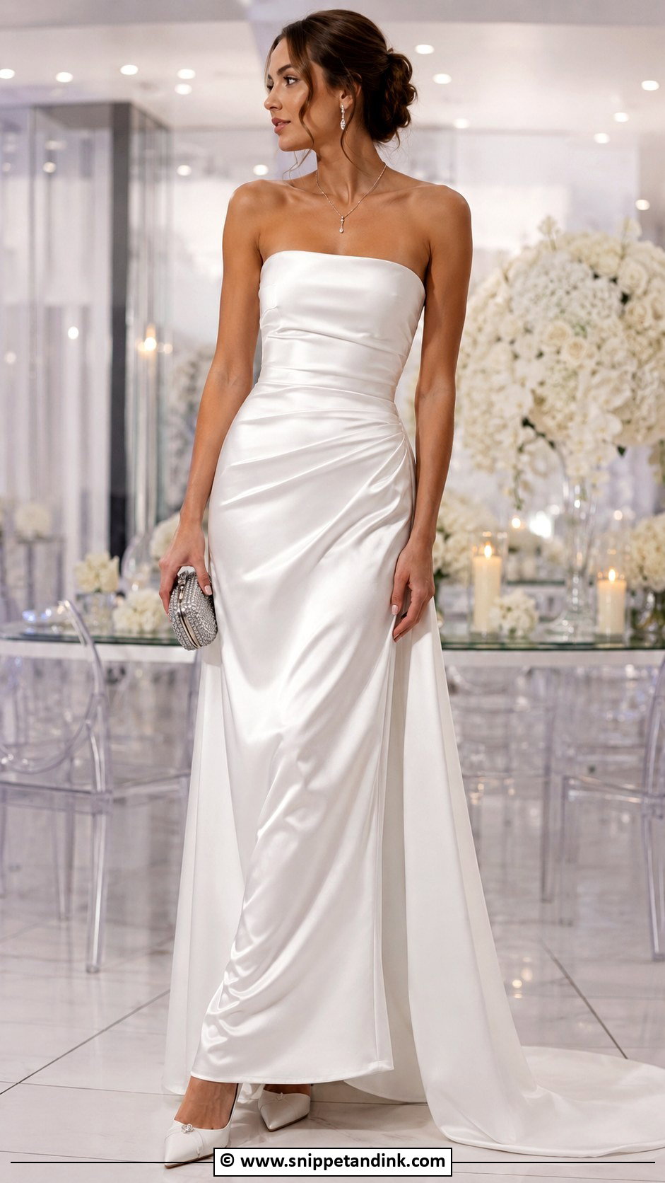 Strapless Wedding Gown - Snippet and Ink - 30 Gown for Wedding Ideas