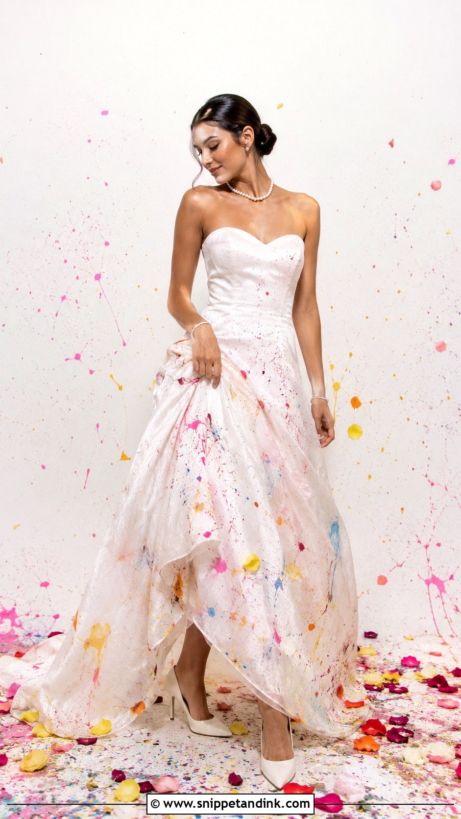 Studio Trash The Dress Photoshoot - Snippet and Ink - 25 Trash the Dress Ideas