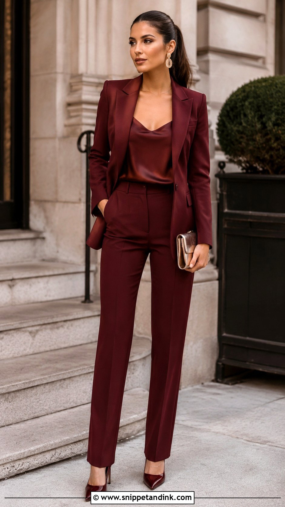 Suit Set Wedding Cocktail Attire - Snippet and Ink - 30 Wedding Cocktail Attire for Women Ideas