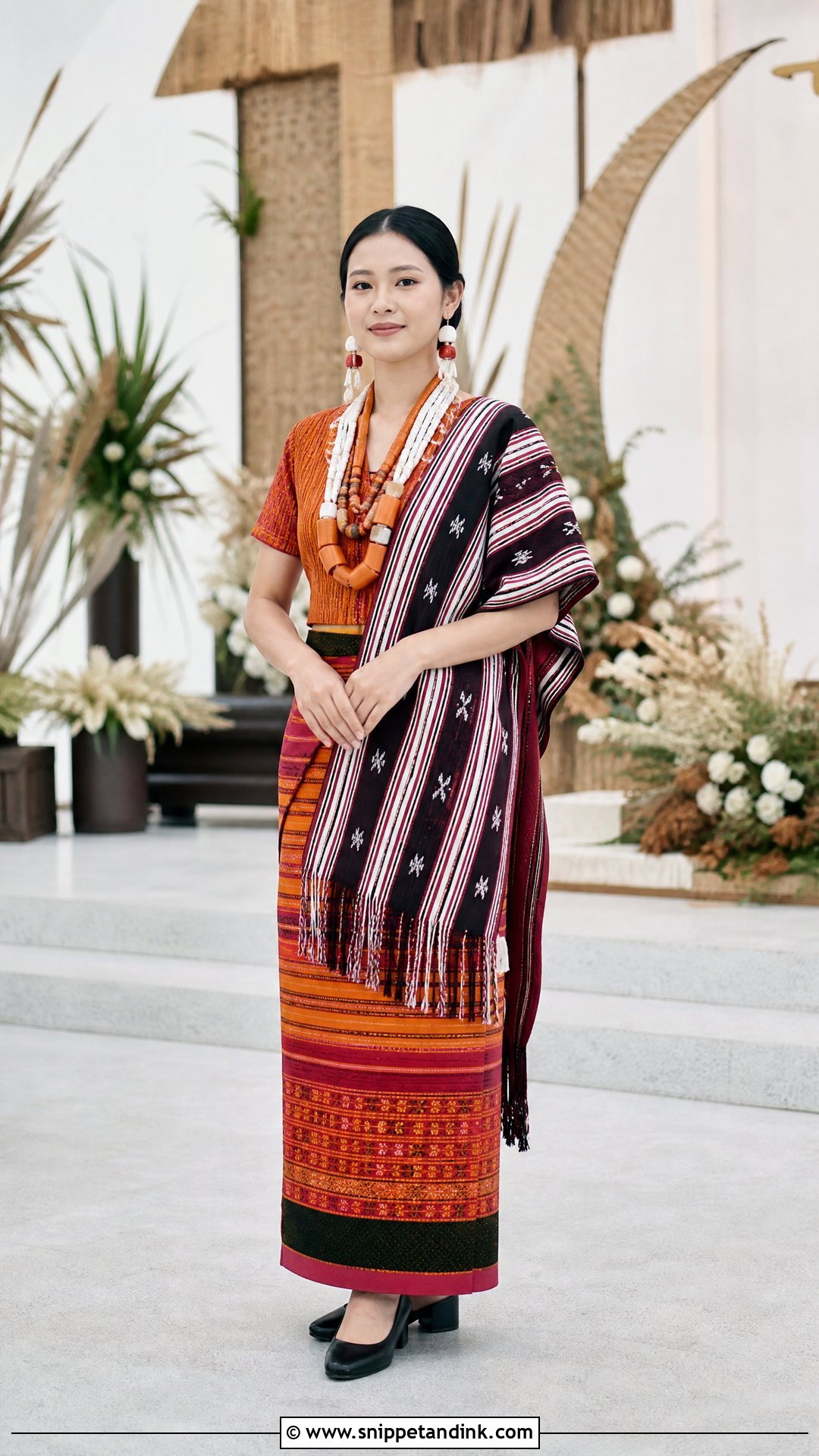 Sumi Naga Bride Handwoven Outfit - Snippet and Ink - 20 Naga Brides Ideas