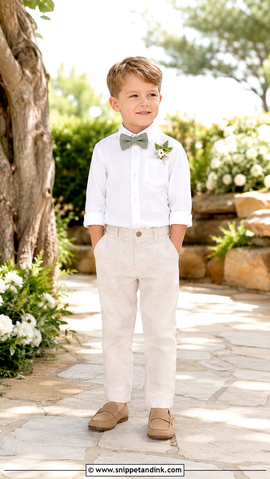 Summer Boys Wedding Outfit - Snippet and Ink - 25 Kids Wedding Outfits Boys