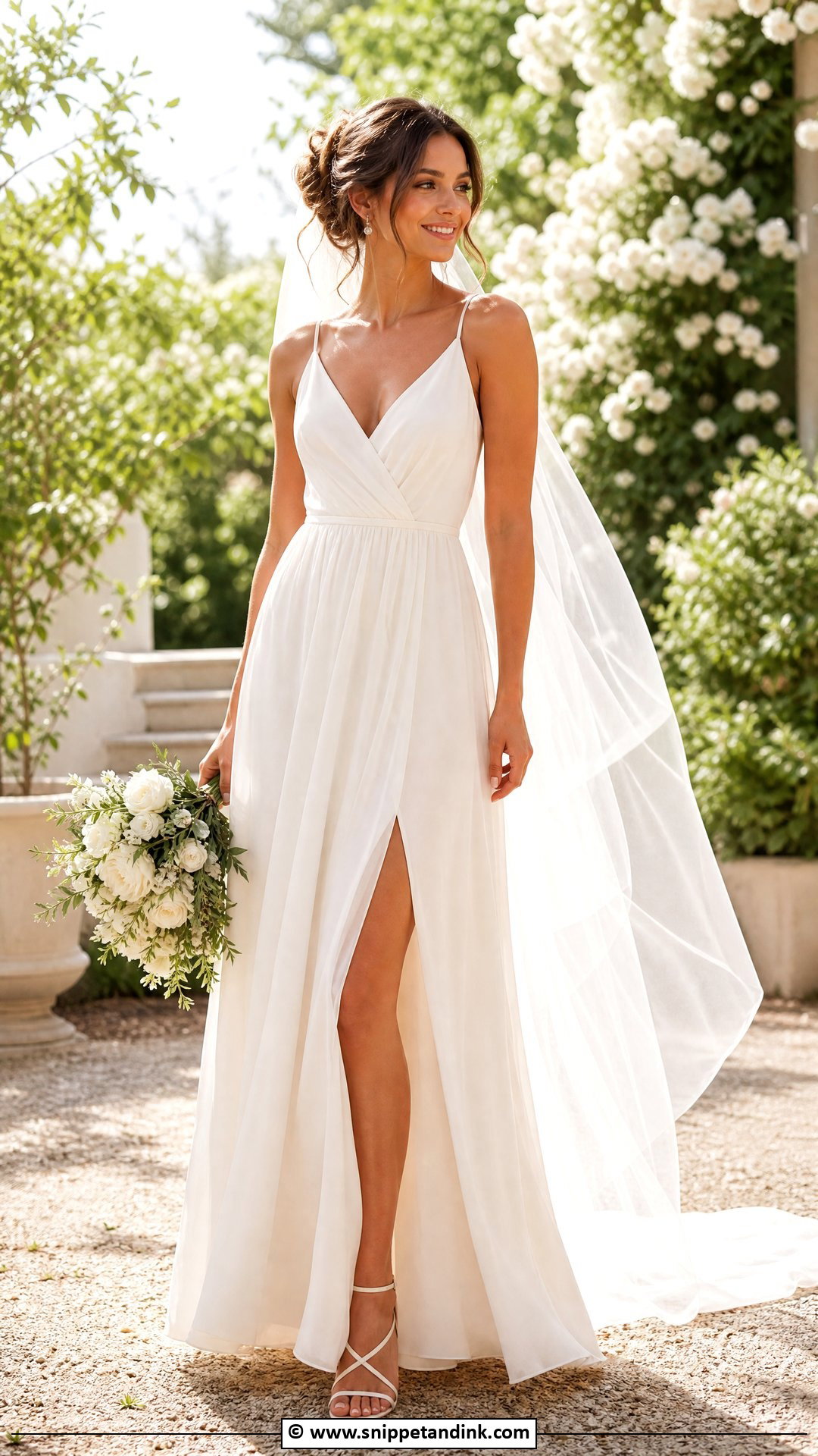 Summer Bridal Dress Outfit - Snippet and Ink - 35 Bridal Outfit Ideas
