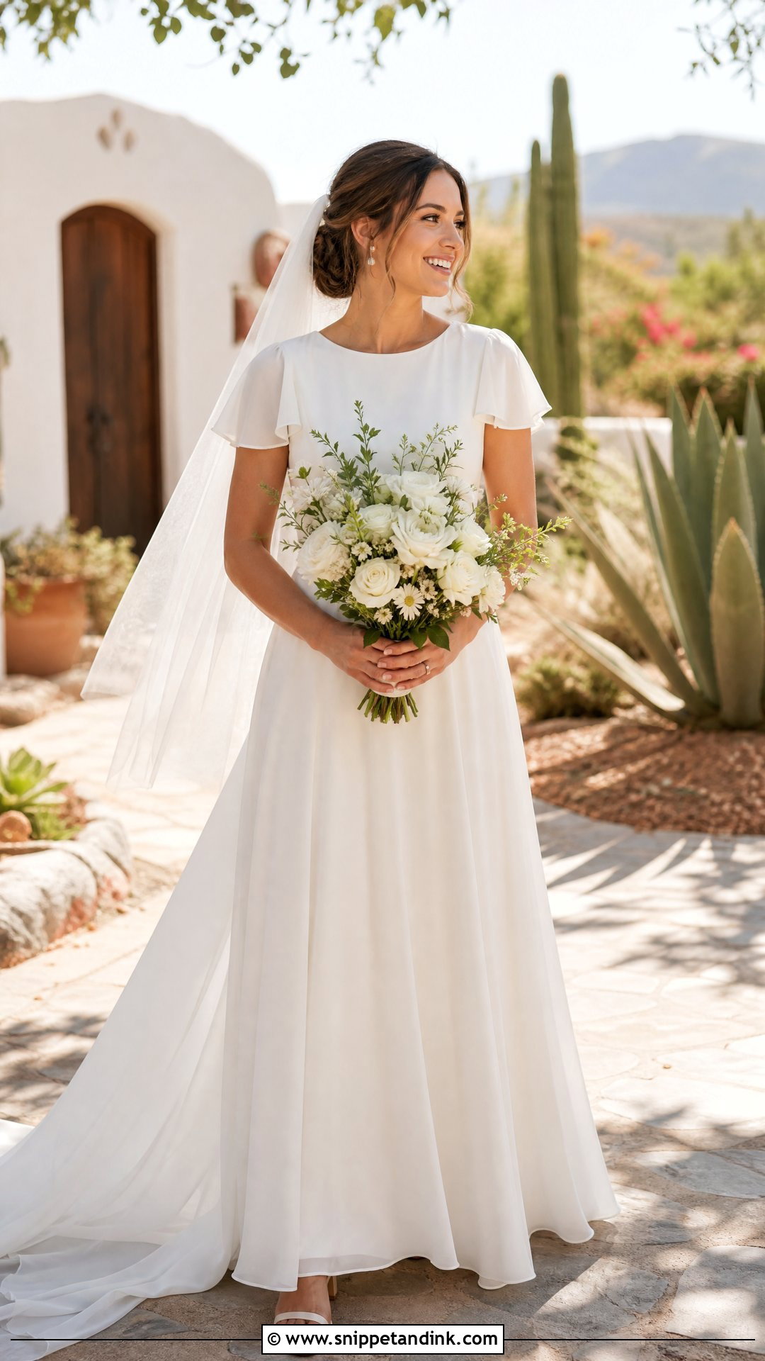 Summer Christian Bride Gown - Snippet and Ink - 25 Christian Bride Gowns