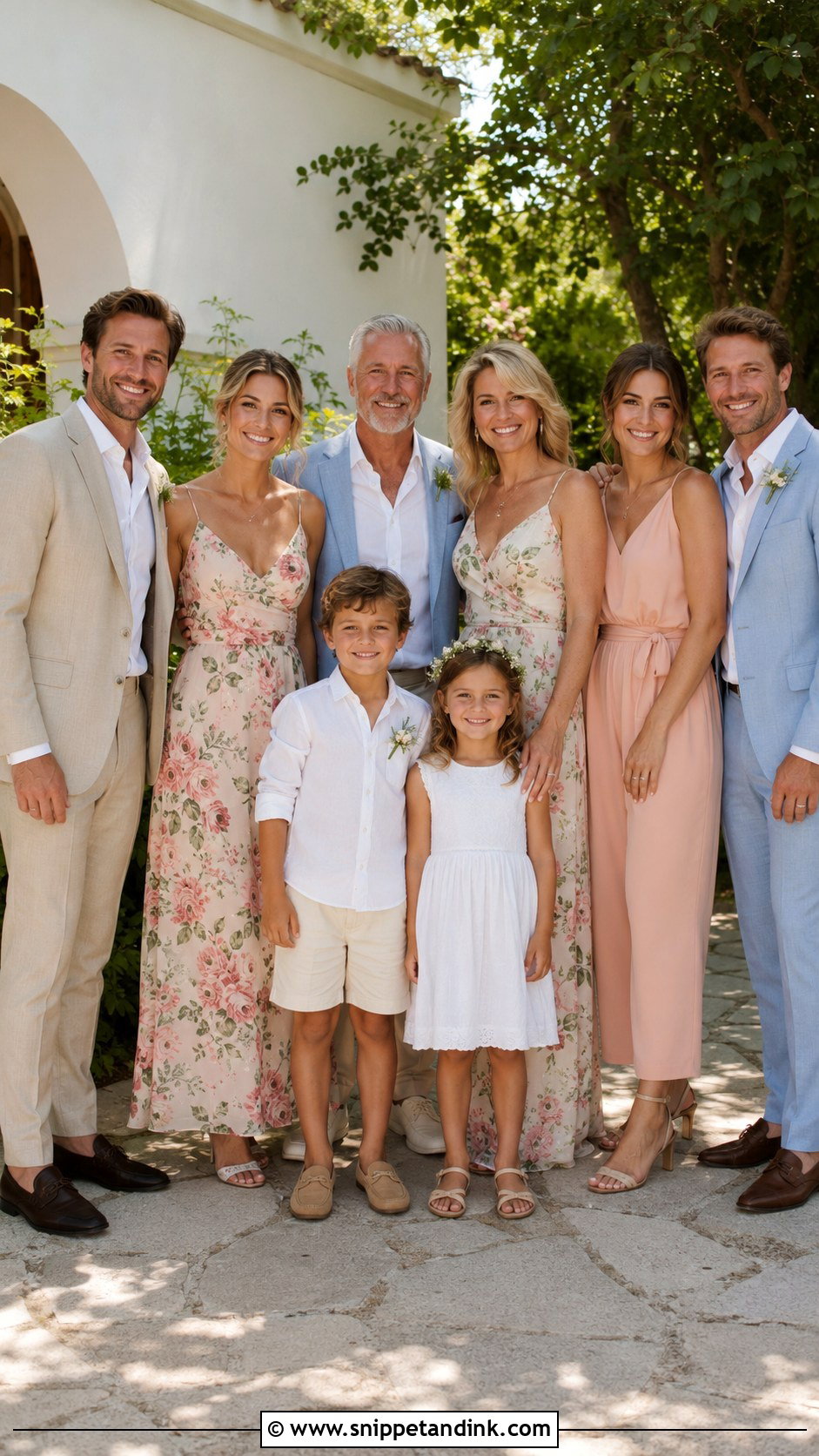 Summer Family Wedding Attire - Snippet and Ink - 20 Family Wedding Attire Ideas