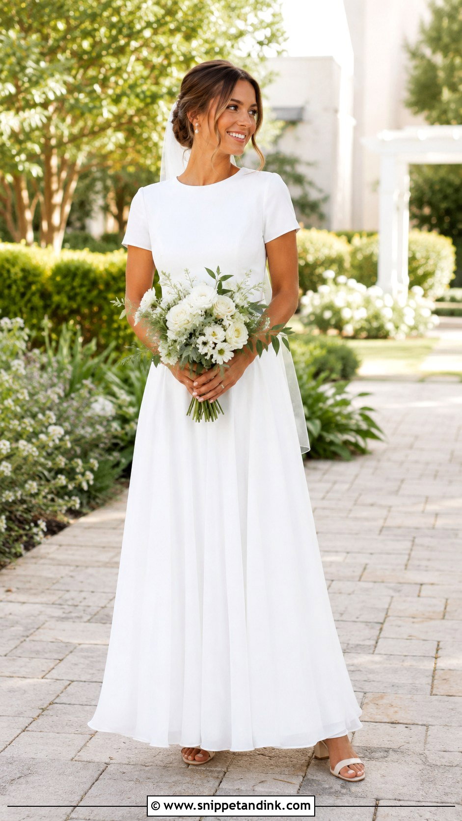Summer LDS Wedding Dress - Snippet and Ink - 25 Lds Wedding Dresses