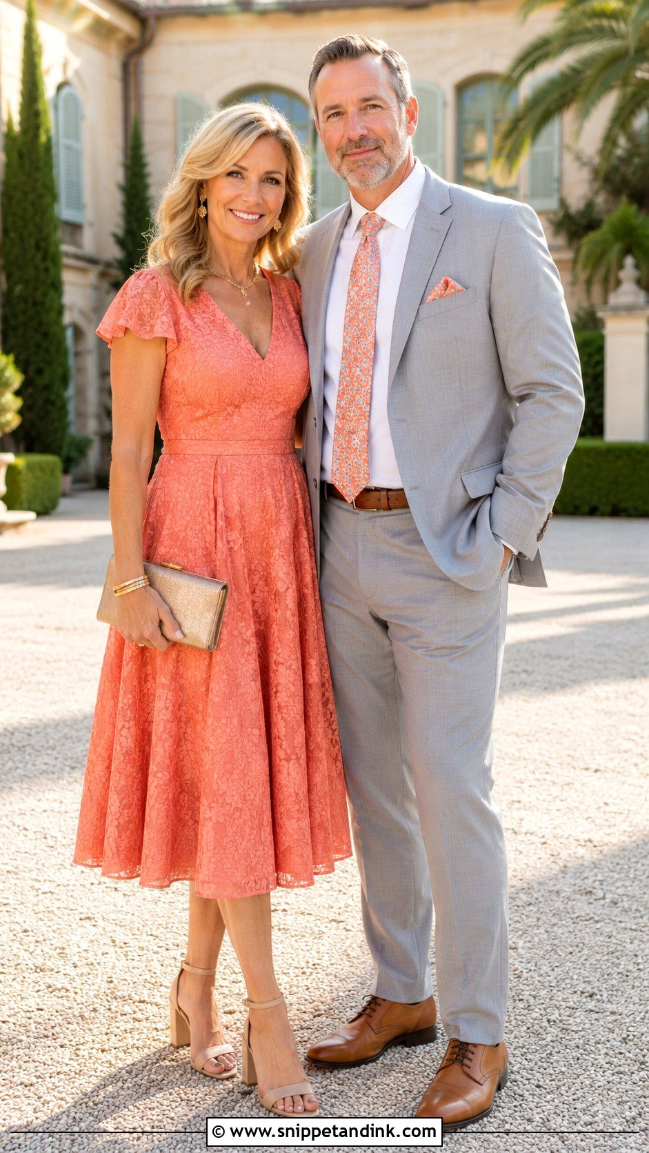 Summer Outdoor Parent Wedding Outfit - Snippet and Ink - 20 Parents Wedding Outfit Ideas