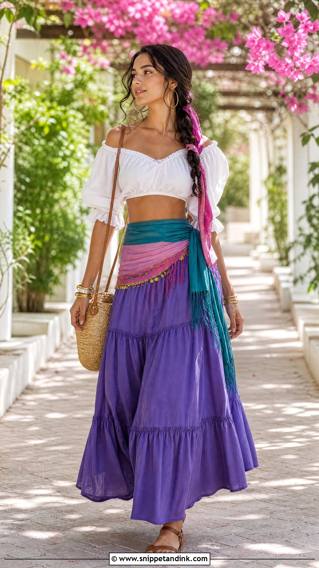 Summer Princess Esmeralda Outfit - Snippet and Ink - 20 Princess Esmeralda Ideas