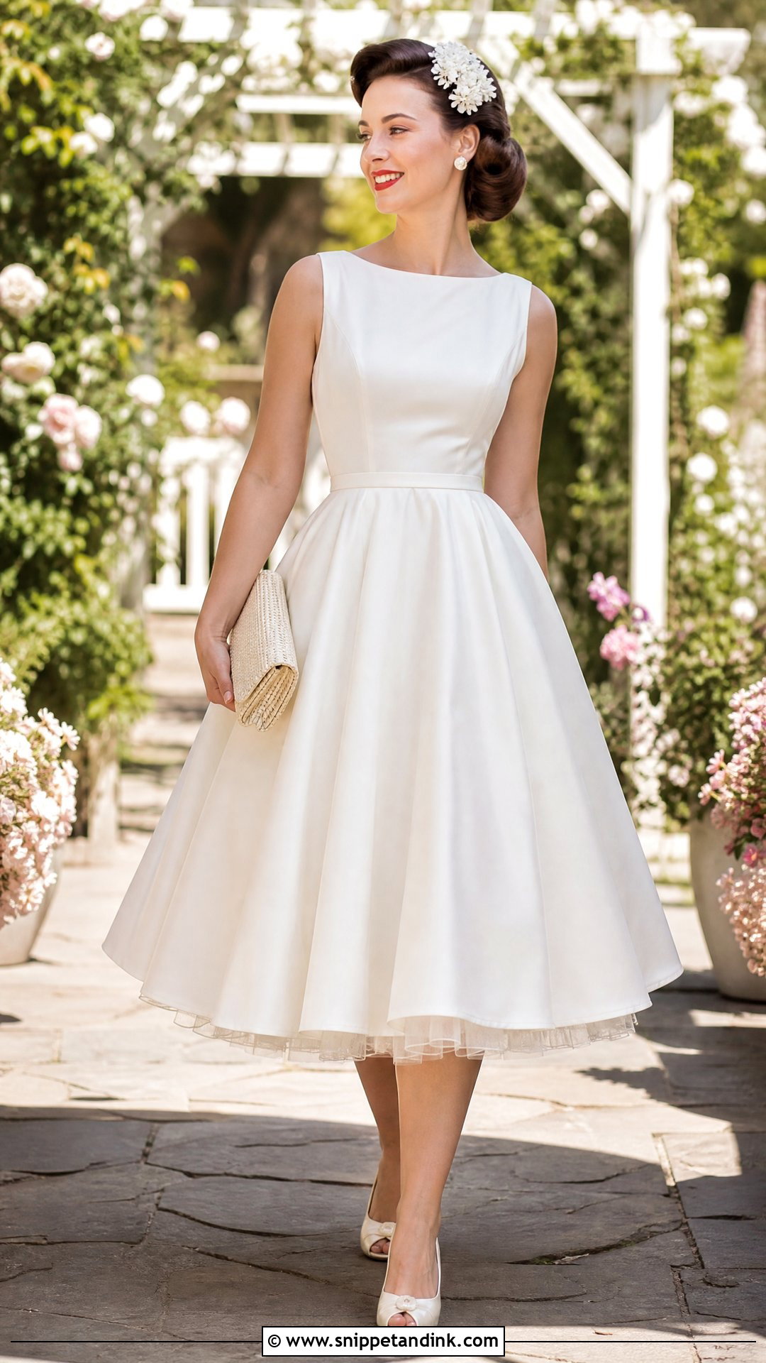 Summer Rockabilly Wedding Dress - Snippet and Ink - 20 Rockabilly Wedding Dresses