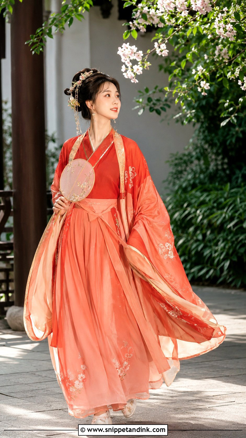 Summer Silk Hanfu Wedding Dress - Snippet and Ink - 20 Hanfu Wedding Dress Ideas