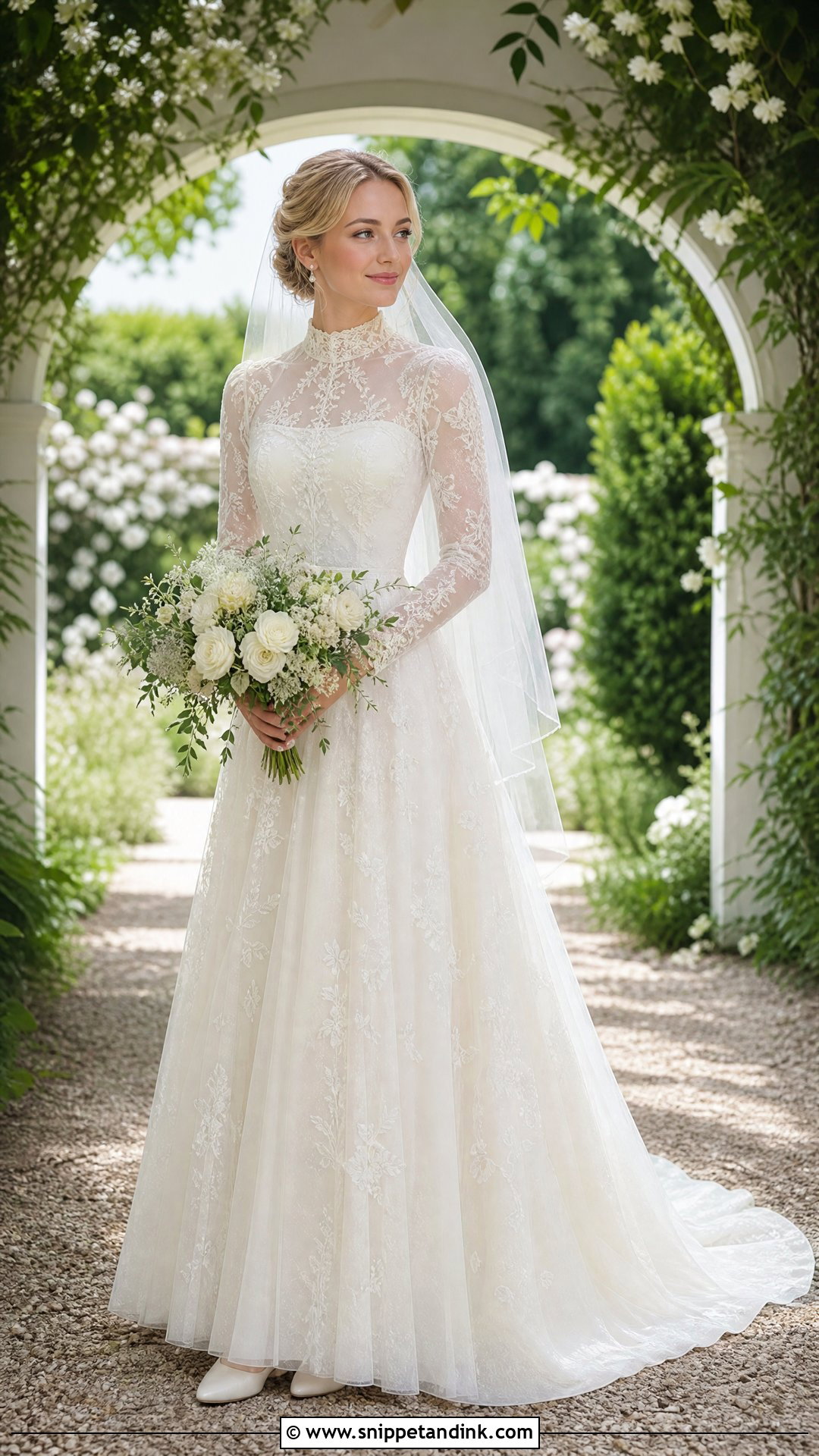 Summer Victorian Bride Dress - Snippet and Ink - 20 Victorian Bride Dress Ideas