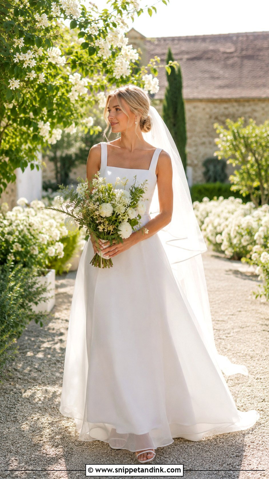 Summer Wedding Dress Outfit - Snippet and Ink - 25 Wedding Outfit for Bride Ideas