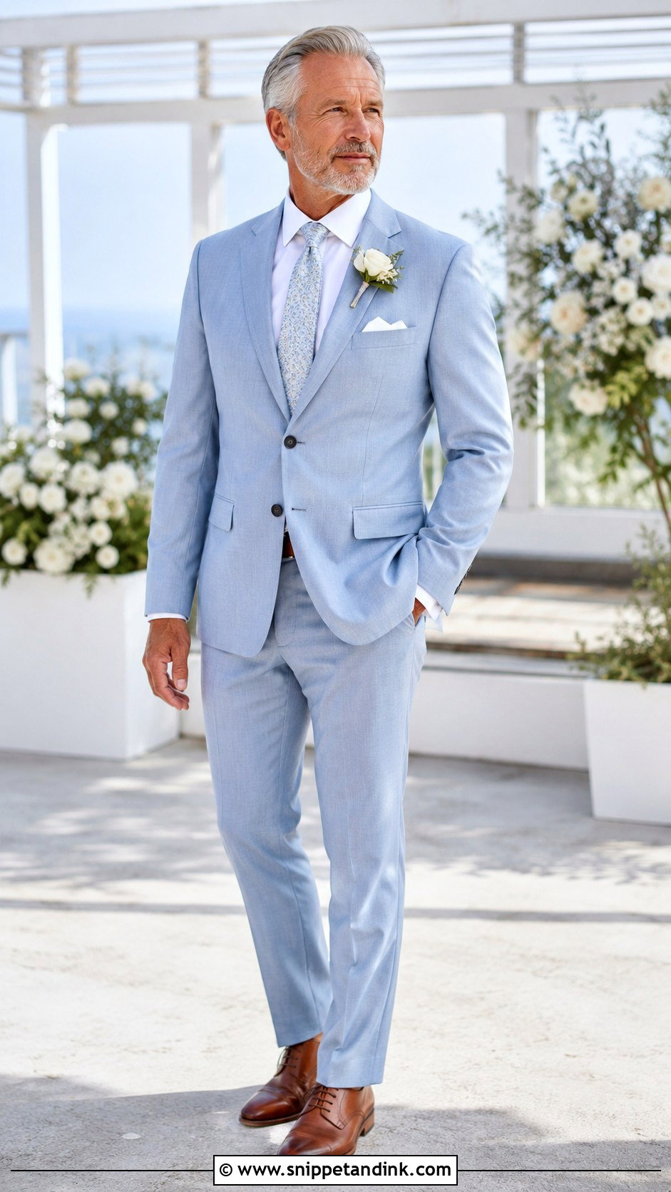 Summer Wedding Father Of The Bride Outfit - Snippet and Ink - 30 Father of the Bride Outfit Ideas