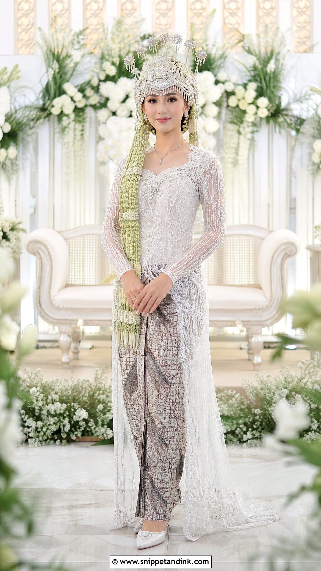 Sundanese Siger Indonesian Wedding Dress - Snippet and Ink - 20 Indonesian Wedding Dress Ideas