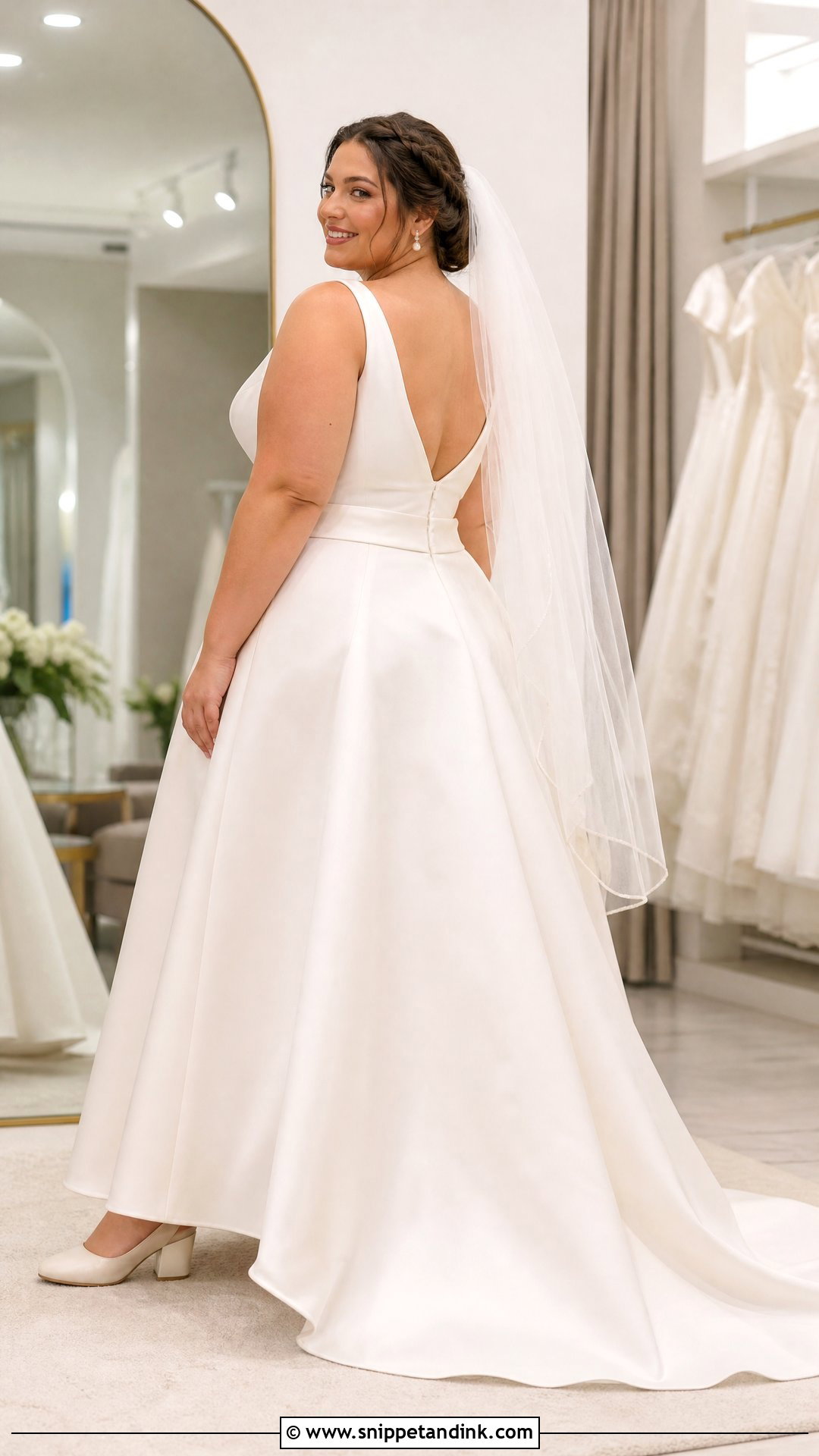 Supportive Backless Wedding Dress - Snippet and Ink - 20 Simple Backless Wedding Dress Ideas