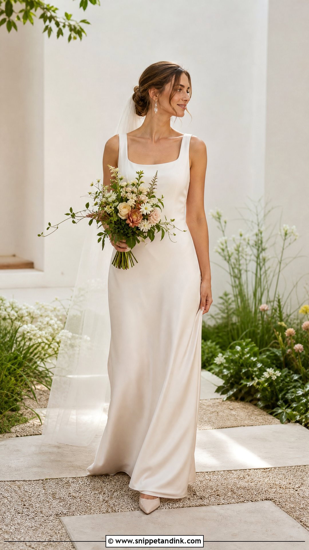 Sustainable Silk Nordic Wedding Dress - Snippet and Ink - 25 Nordic Wedding Dress Ideas