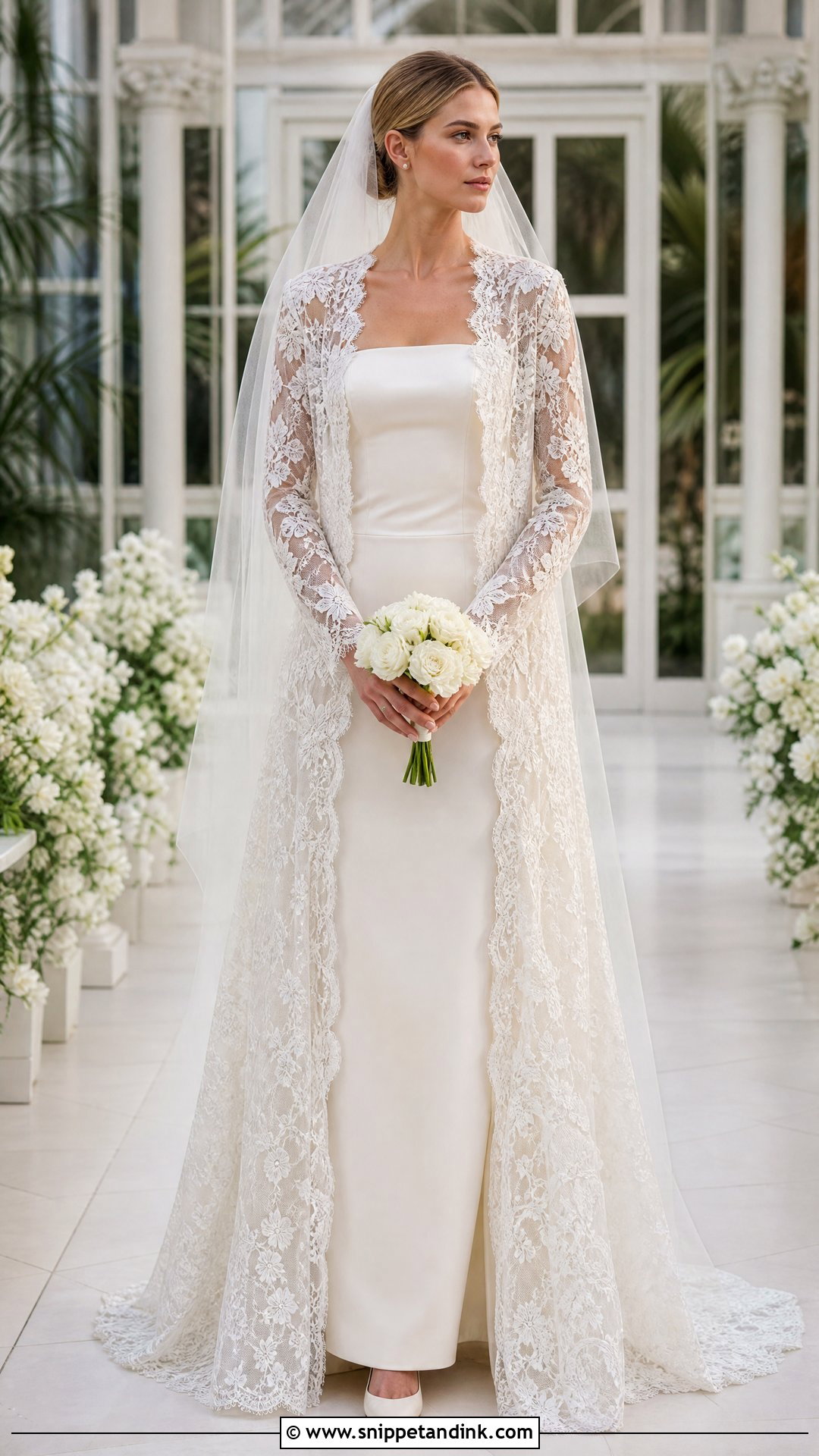 Suzanne Neville Lace Overlay Wedding Dress - Snippet and Ink - 20 Suzanne Neville Wedding Dress Ideas