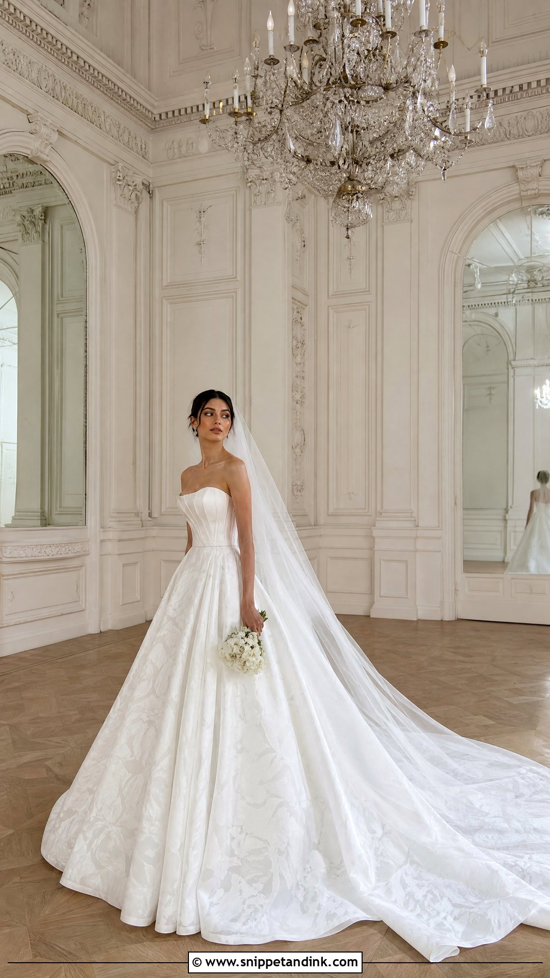 Suzanne Neville Organza Ball Gown Wedding Dress - Snippet and Ink - 20 Suzanne Neville Wedding Dress Ideas