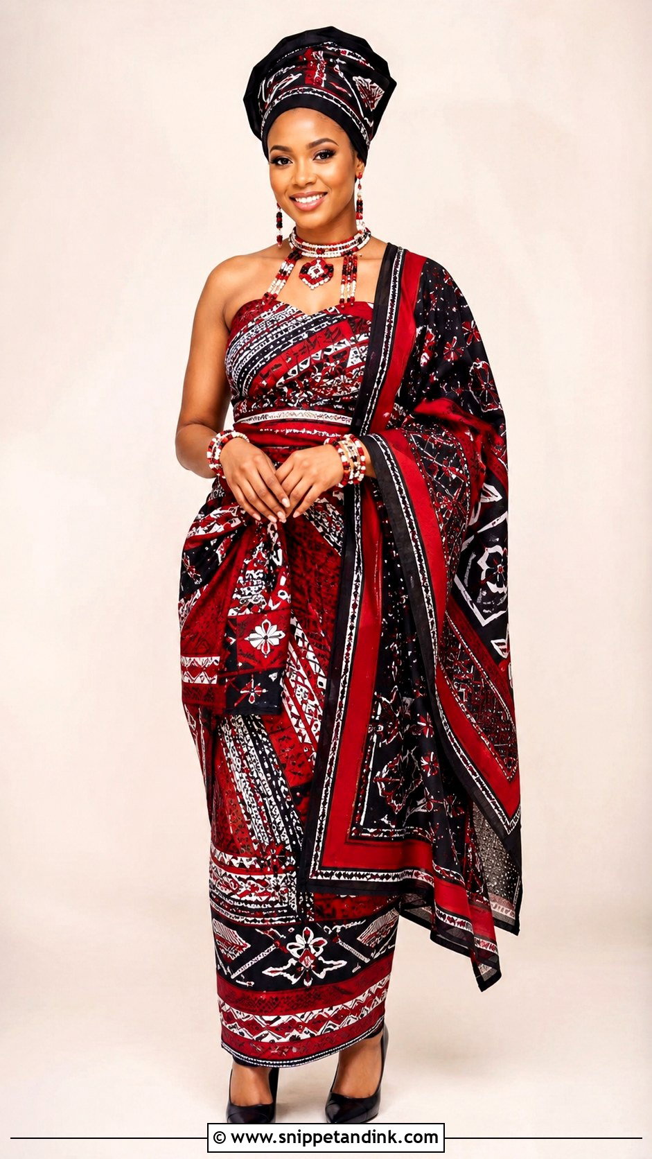 Swati Traditional Wedding Dress - Snippet and Ink - 25 Traditional Wedding Dresses South Africa