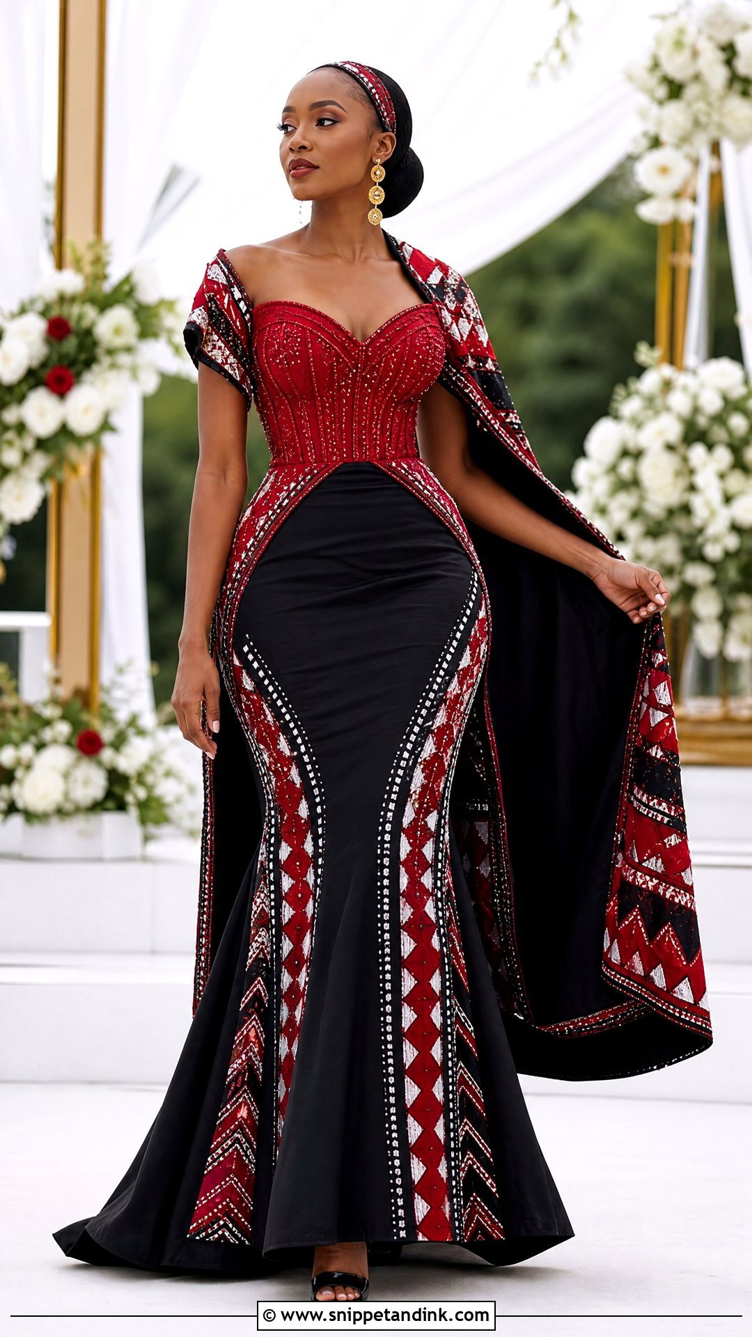 Swati Wedding Dress - Snippet and Ink - 20 South African Wedding Dress Ideas