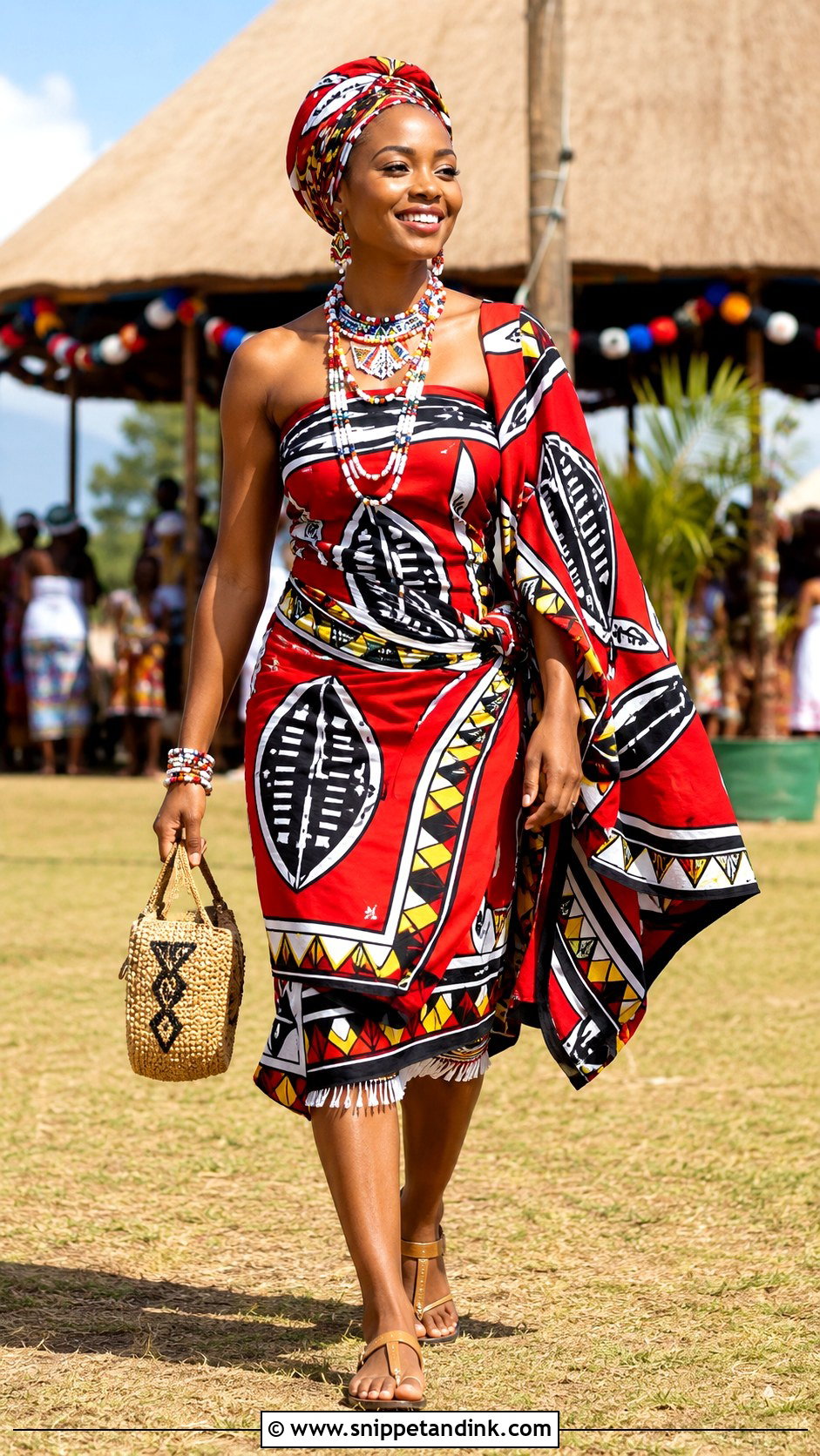 Swazi Cultural Festival Outfit - Snippet and Ink - 25 Swazi Traditional Attire Women Ideas